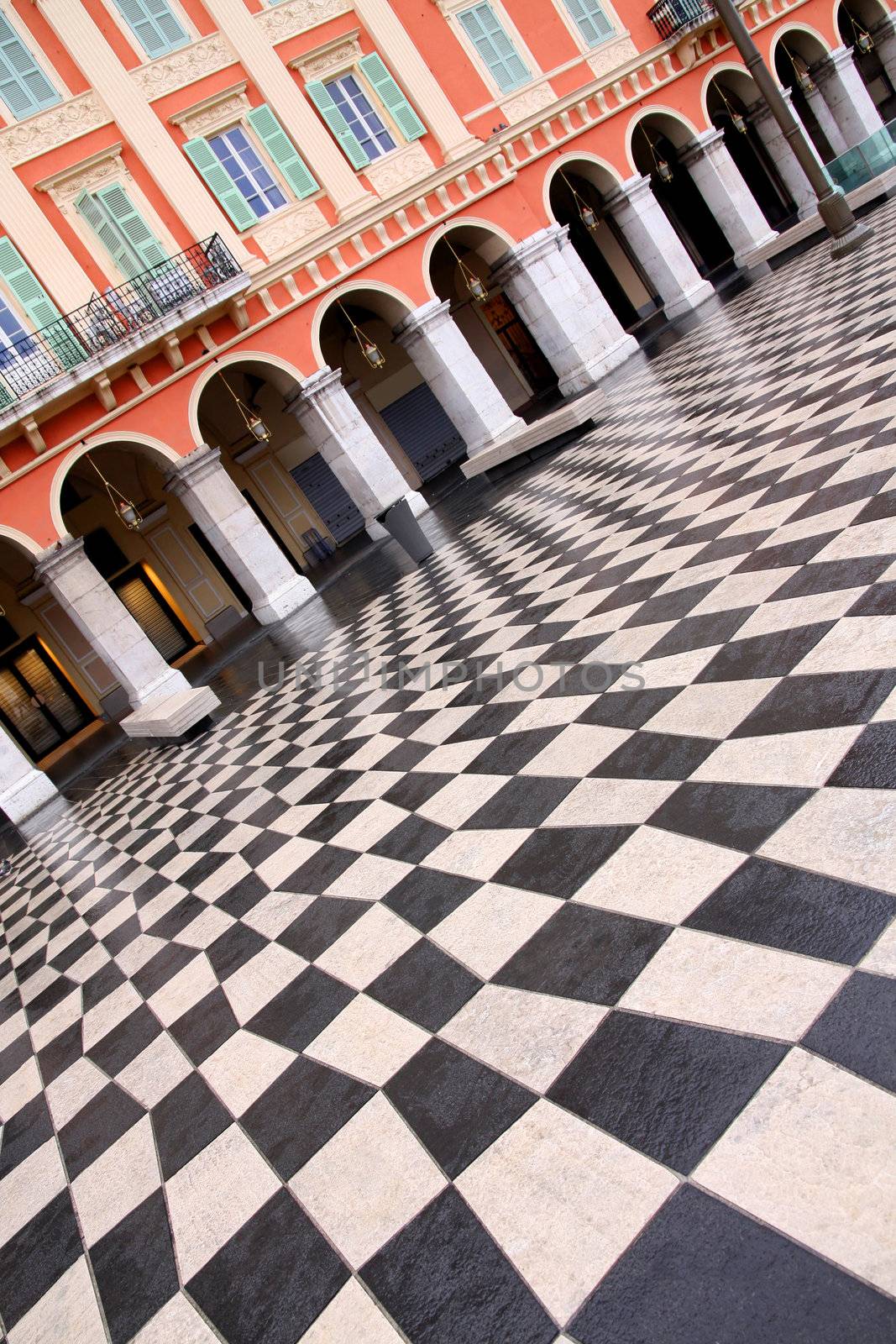 plaza Massena Square in the city of Nice, France