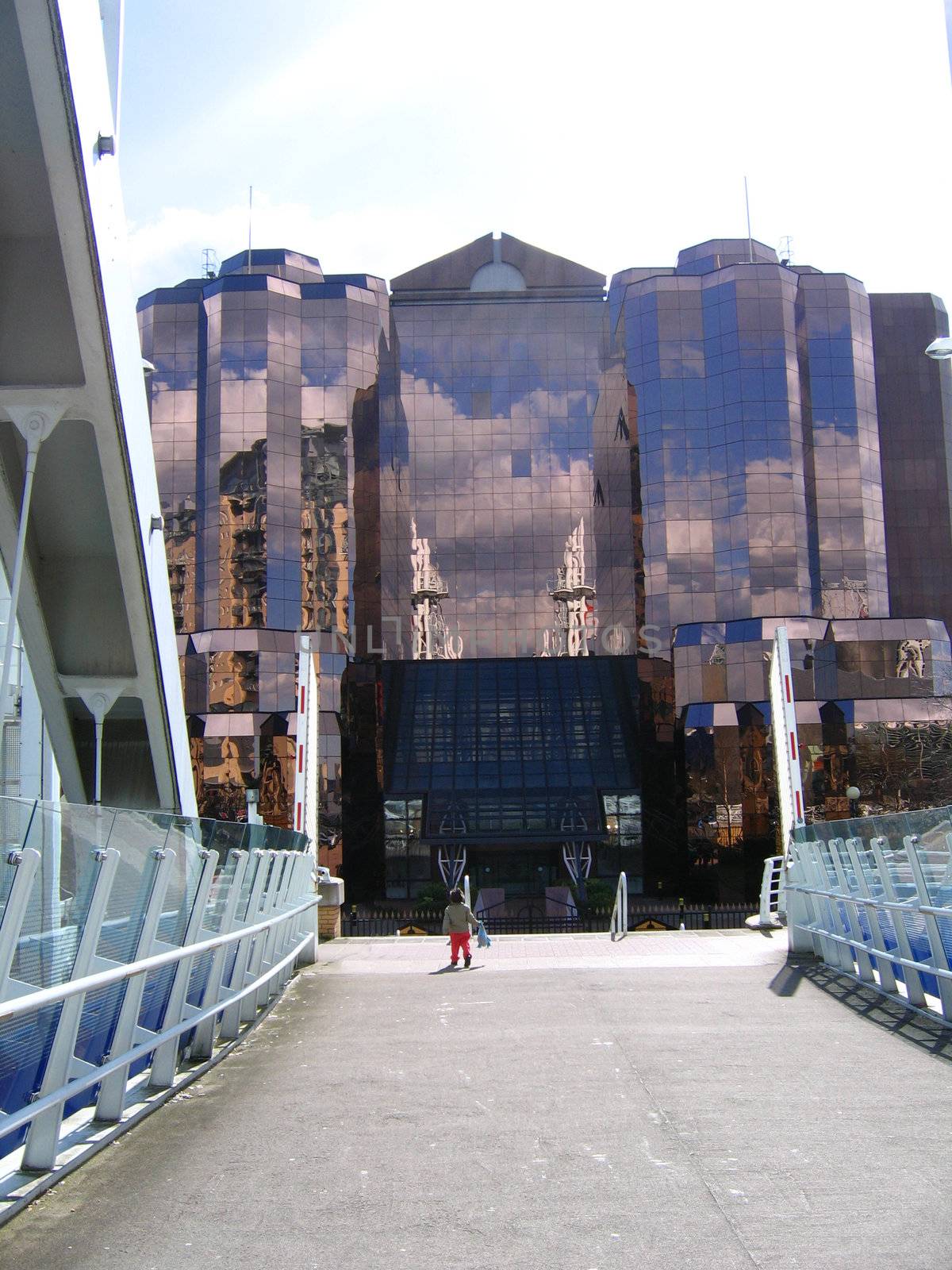 Modern Office Building in Manchester England