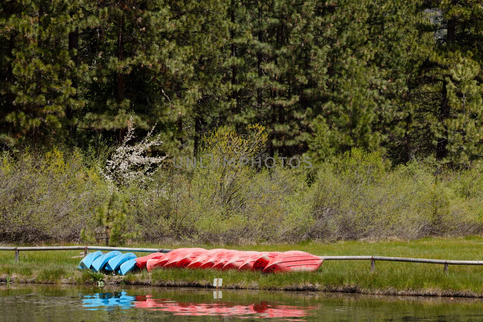 Hume Lake is an artificial lake in the Sequoia National Forest of Fresno County, California