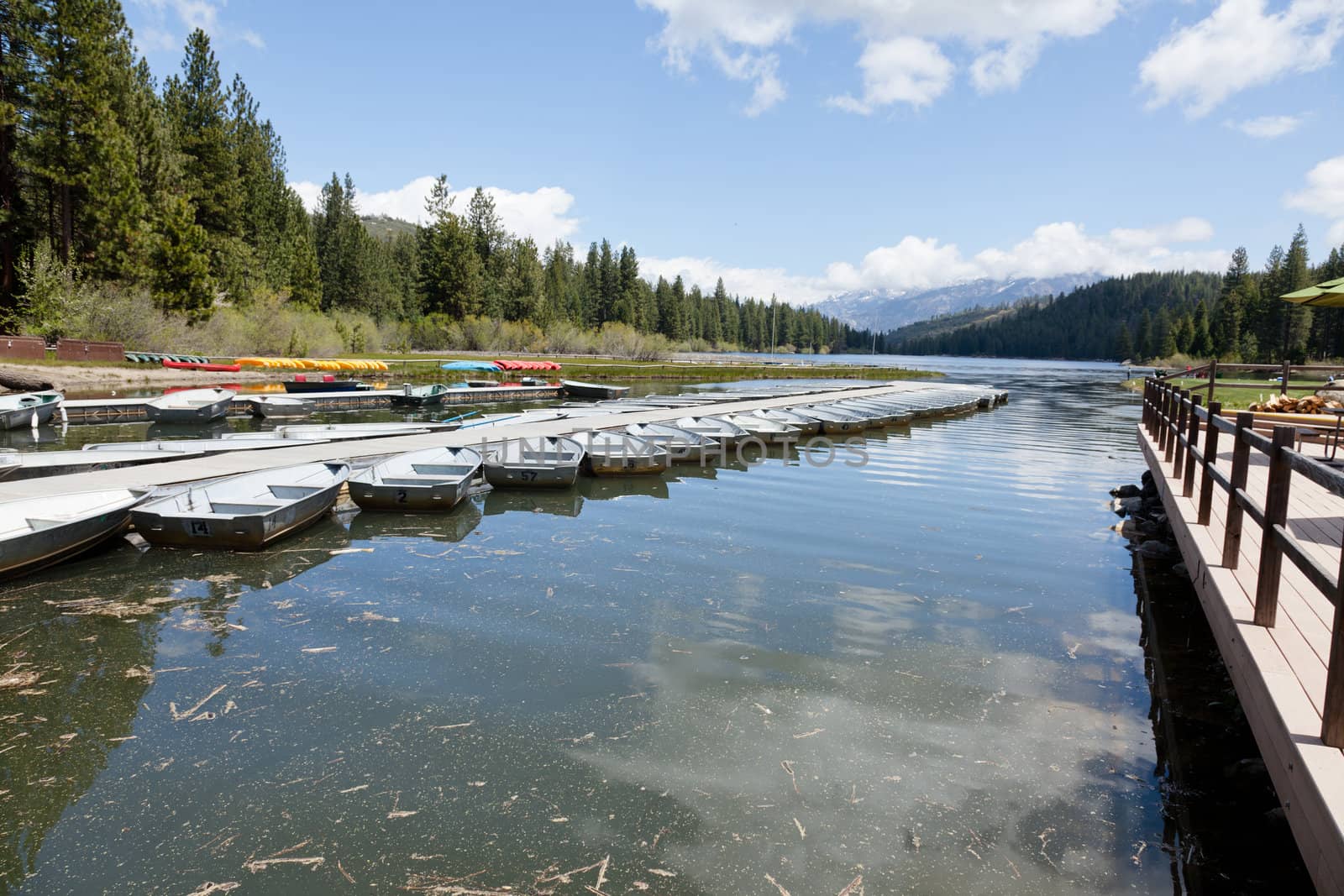 Hume Lake is an artificial lake in the Sequoia National Forest of Fresno County, California