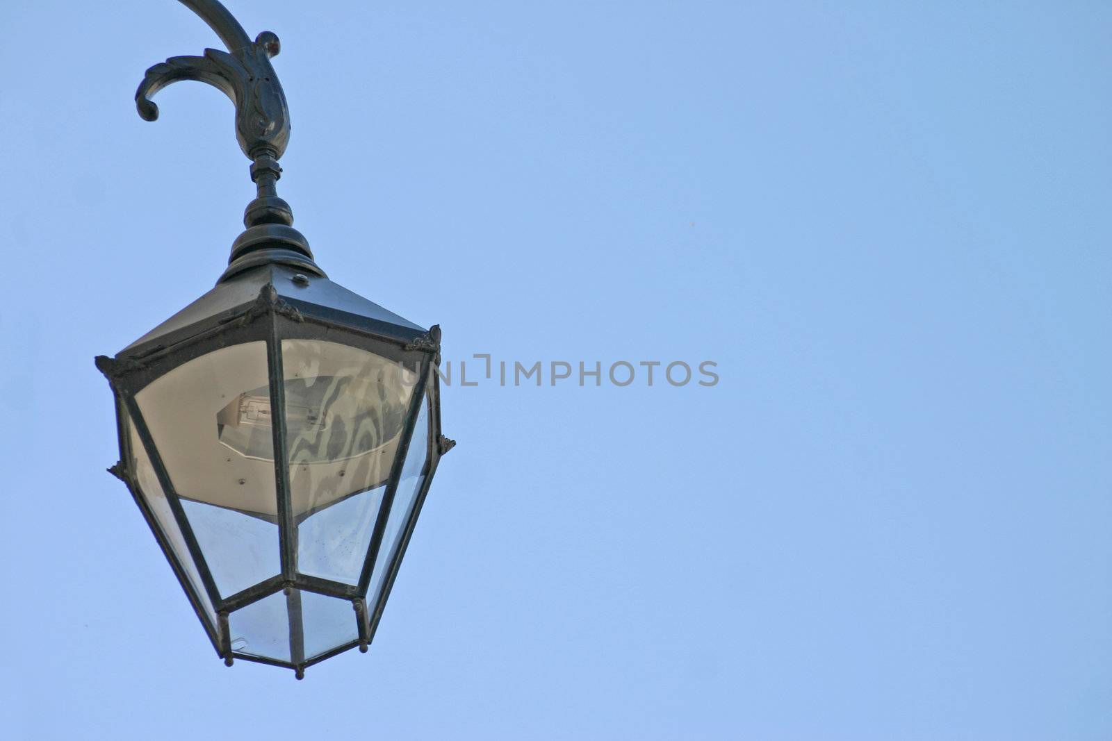 Old Street Lamp in Chester England