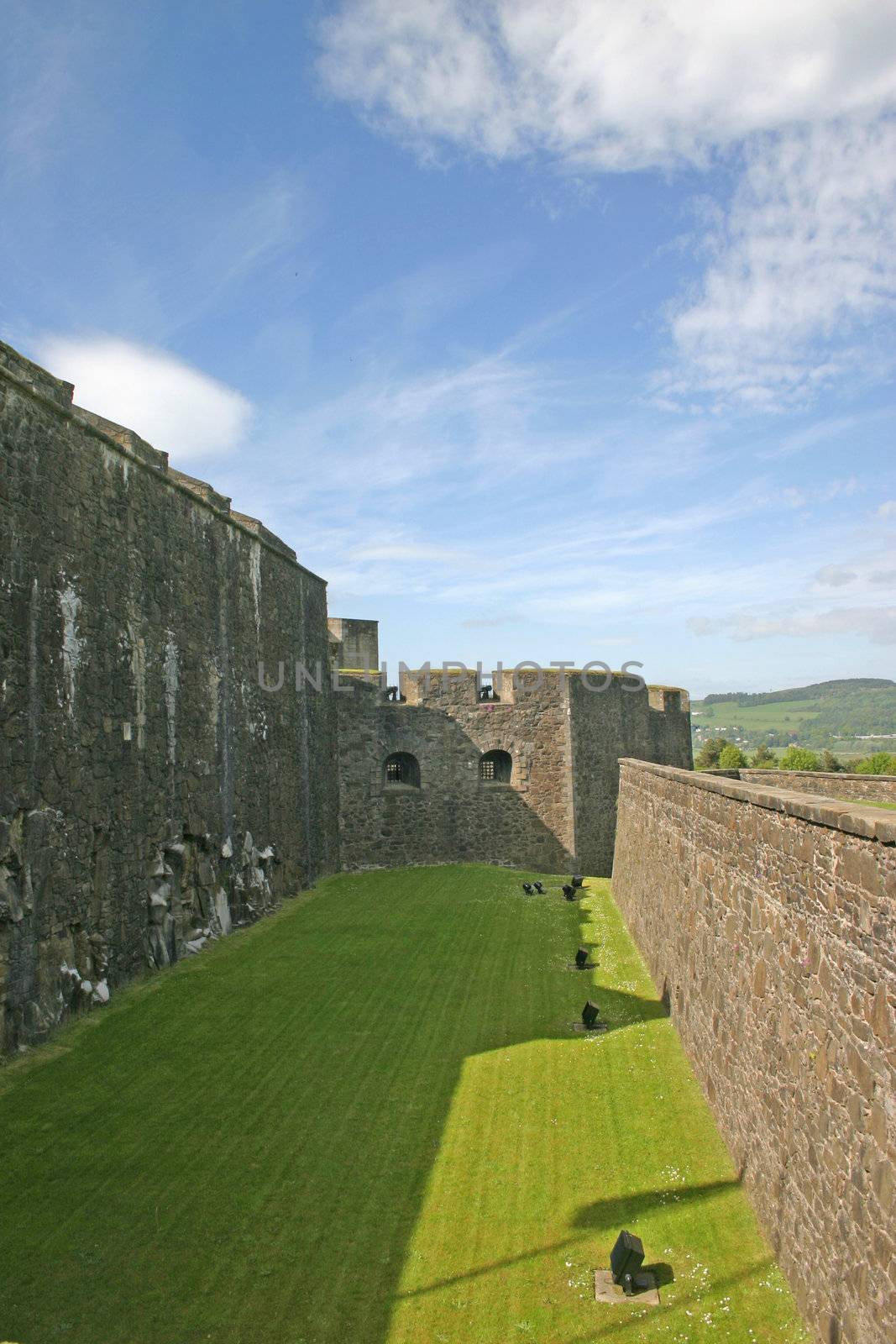 Stirling Castle in Scotland UK