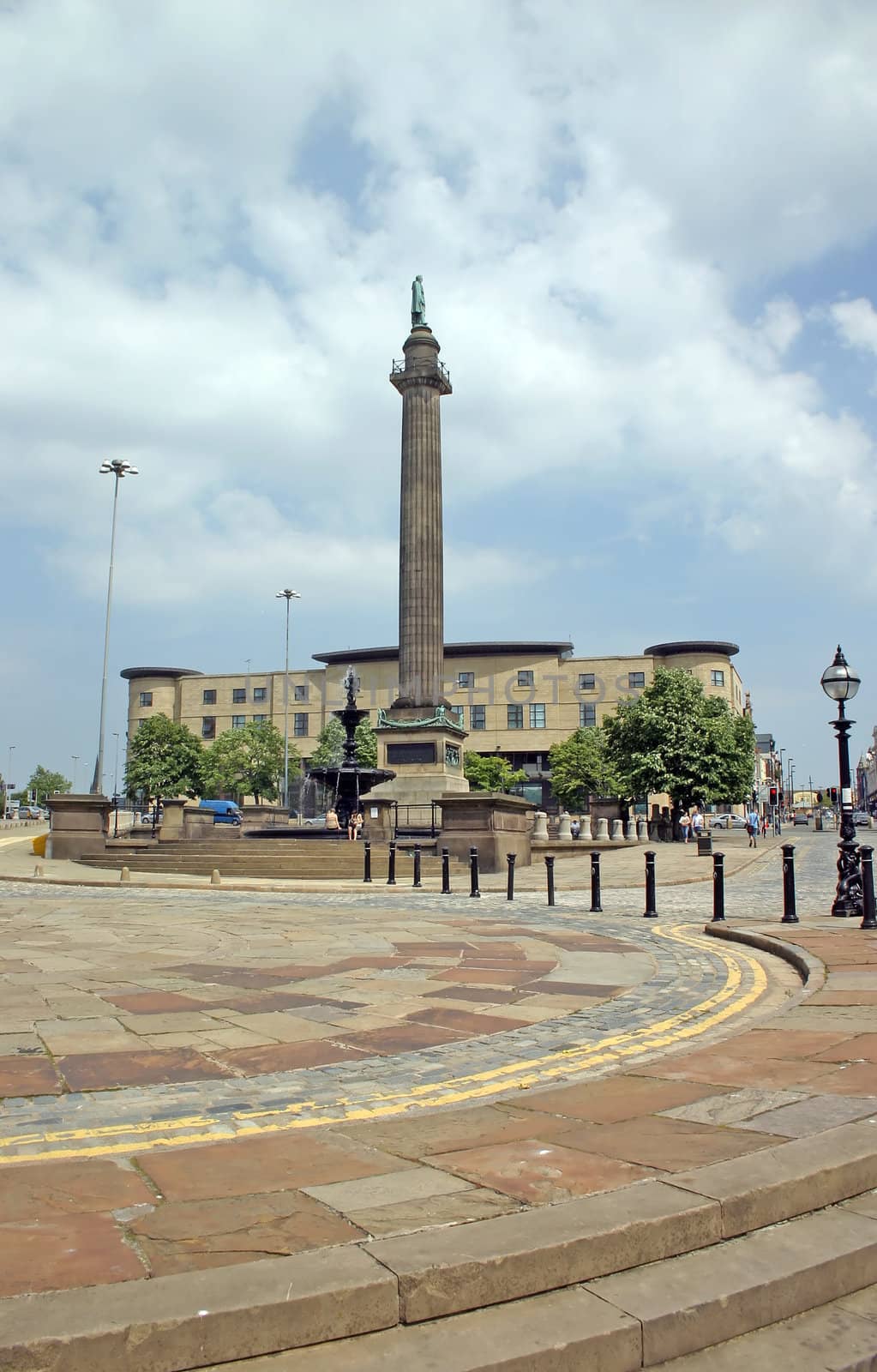 Majestic Buildings and Monumental Column in Liverpool by green308