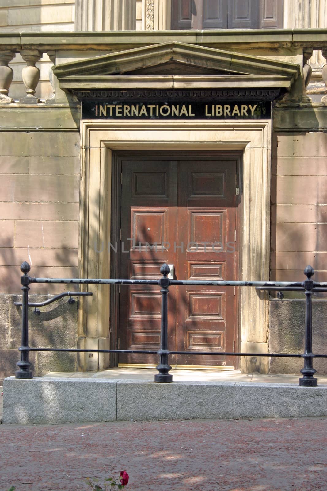 Liverpool International Library Columns England