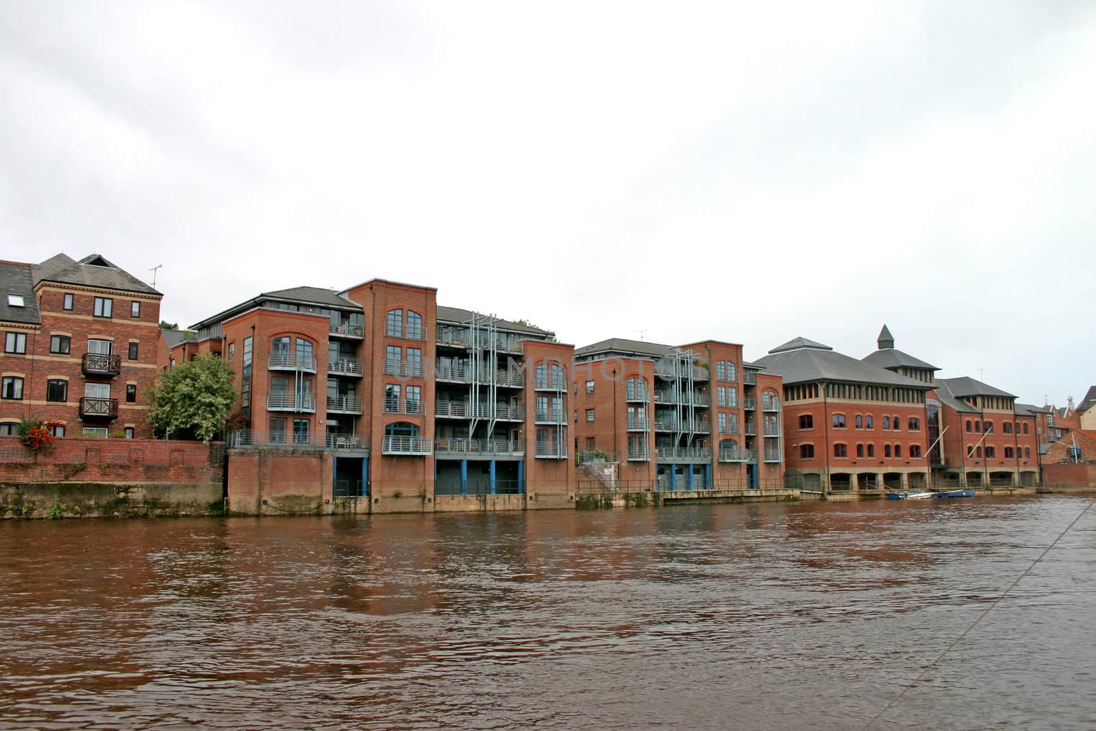 Modern Apartments on the River Ouse in York by green308