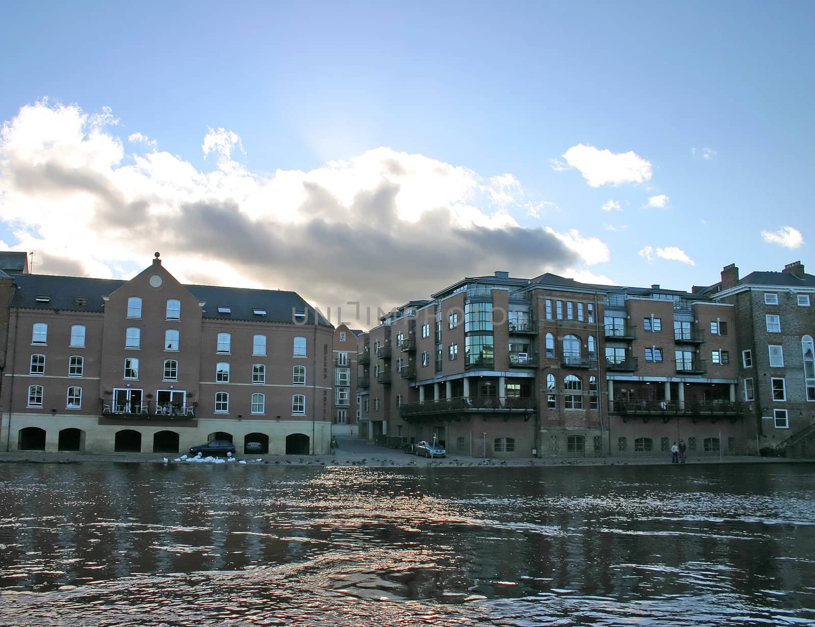 Modern Apartments on the River Ouse in York by green308