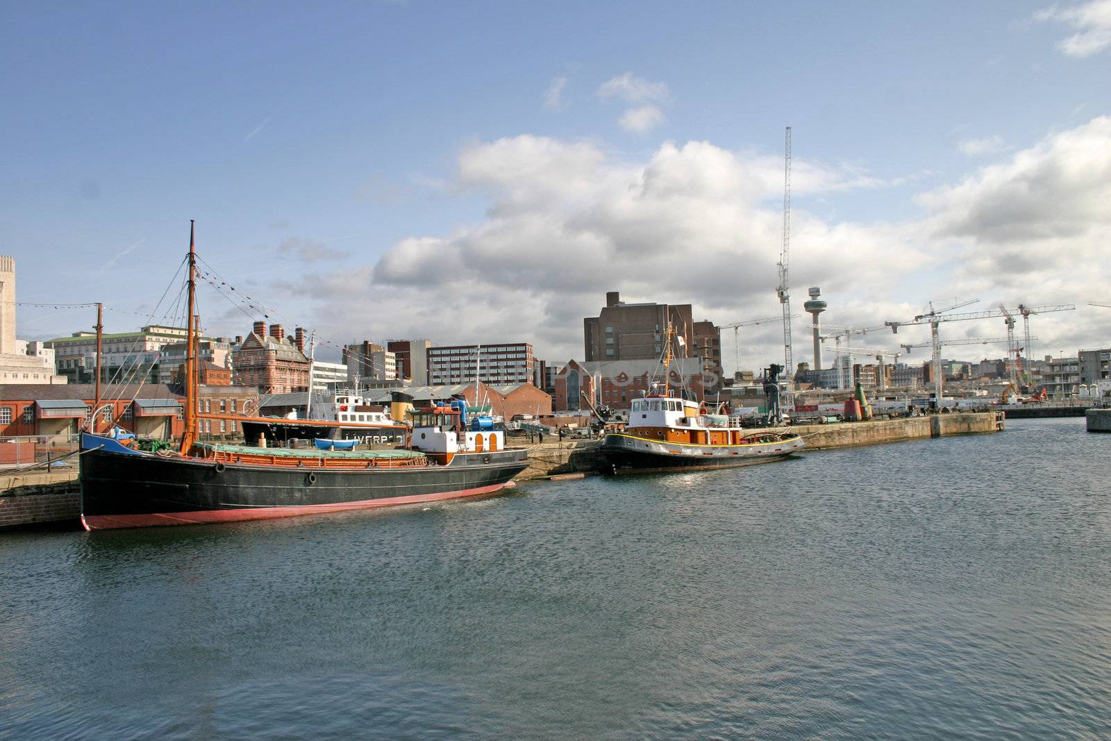 Liverpool Ships in Dock  by green308