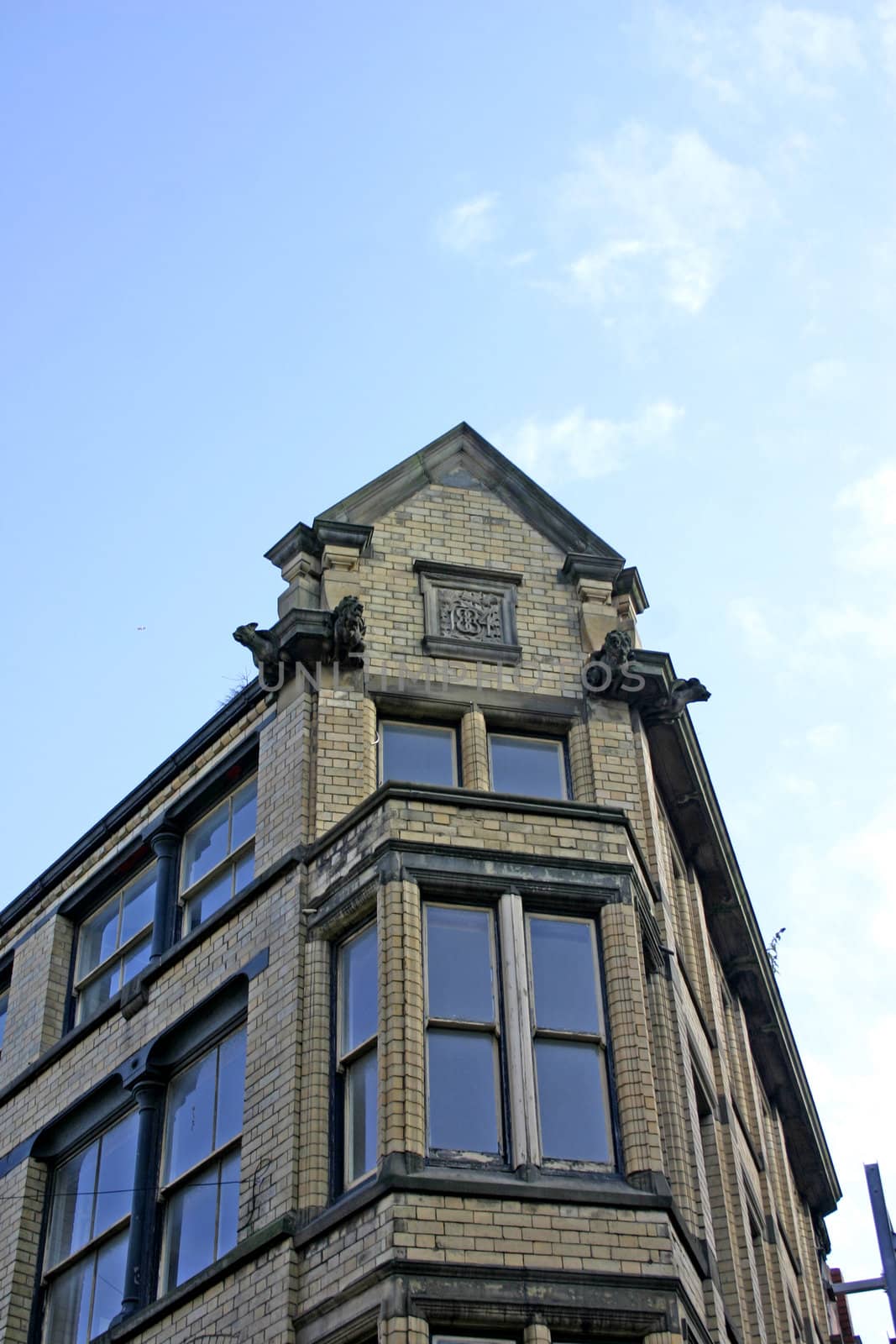 Old Corner Building in Liverpool England UK