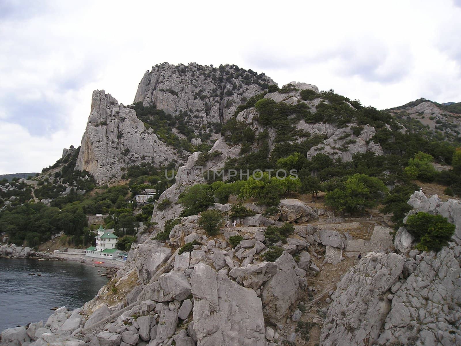 Mountain called Cat. Simeiz. Crimea. Ukraine