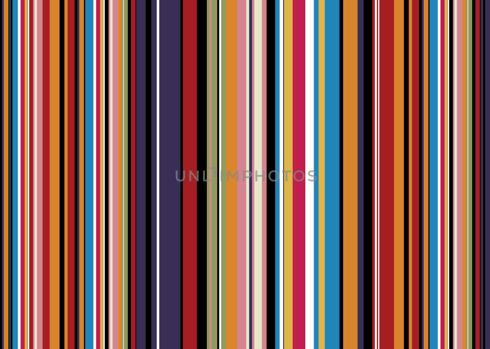 Brightly coloured abstract background with candy coloured stripes