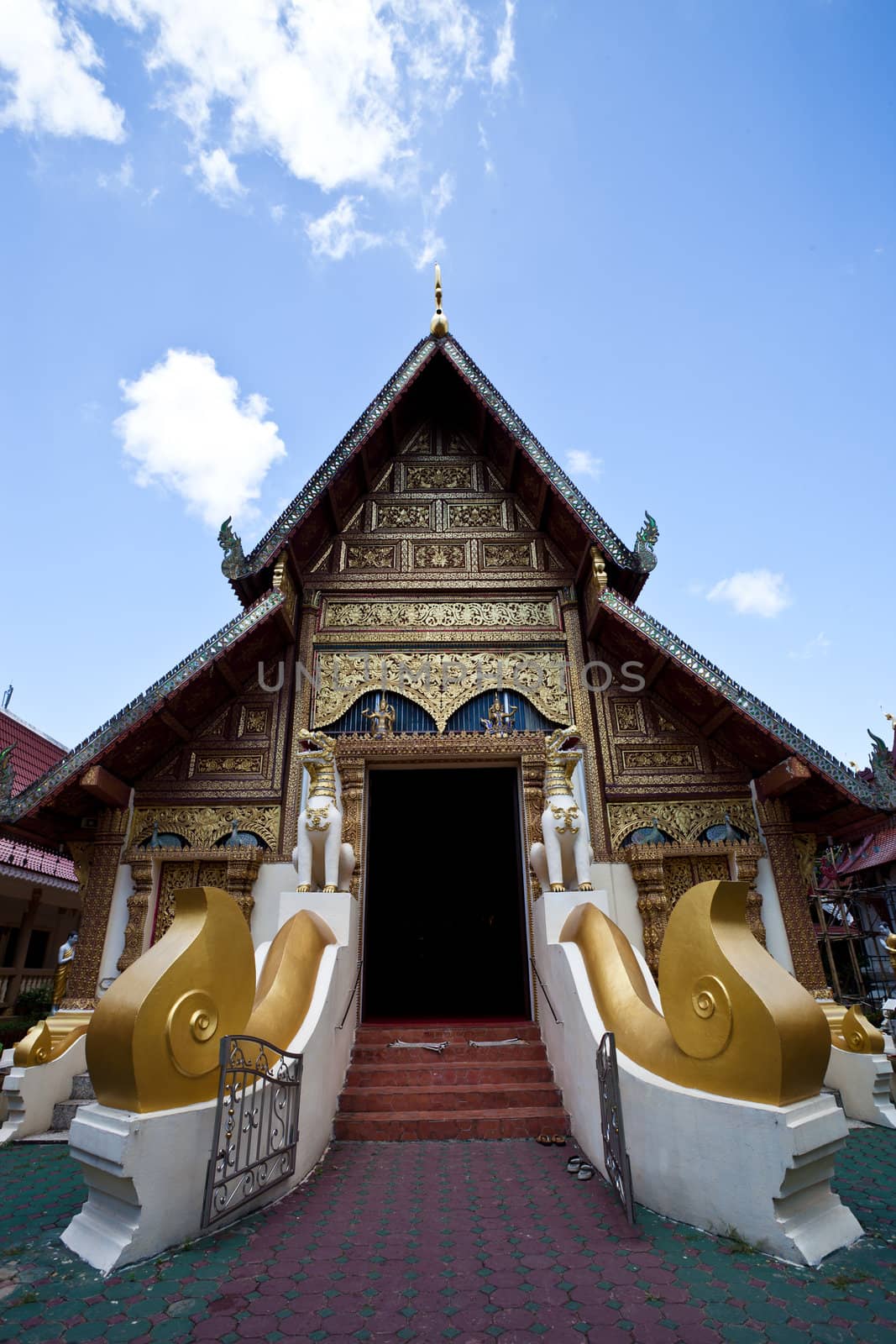 Beautiful Temple in northern Thailand