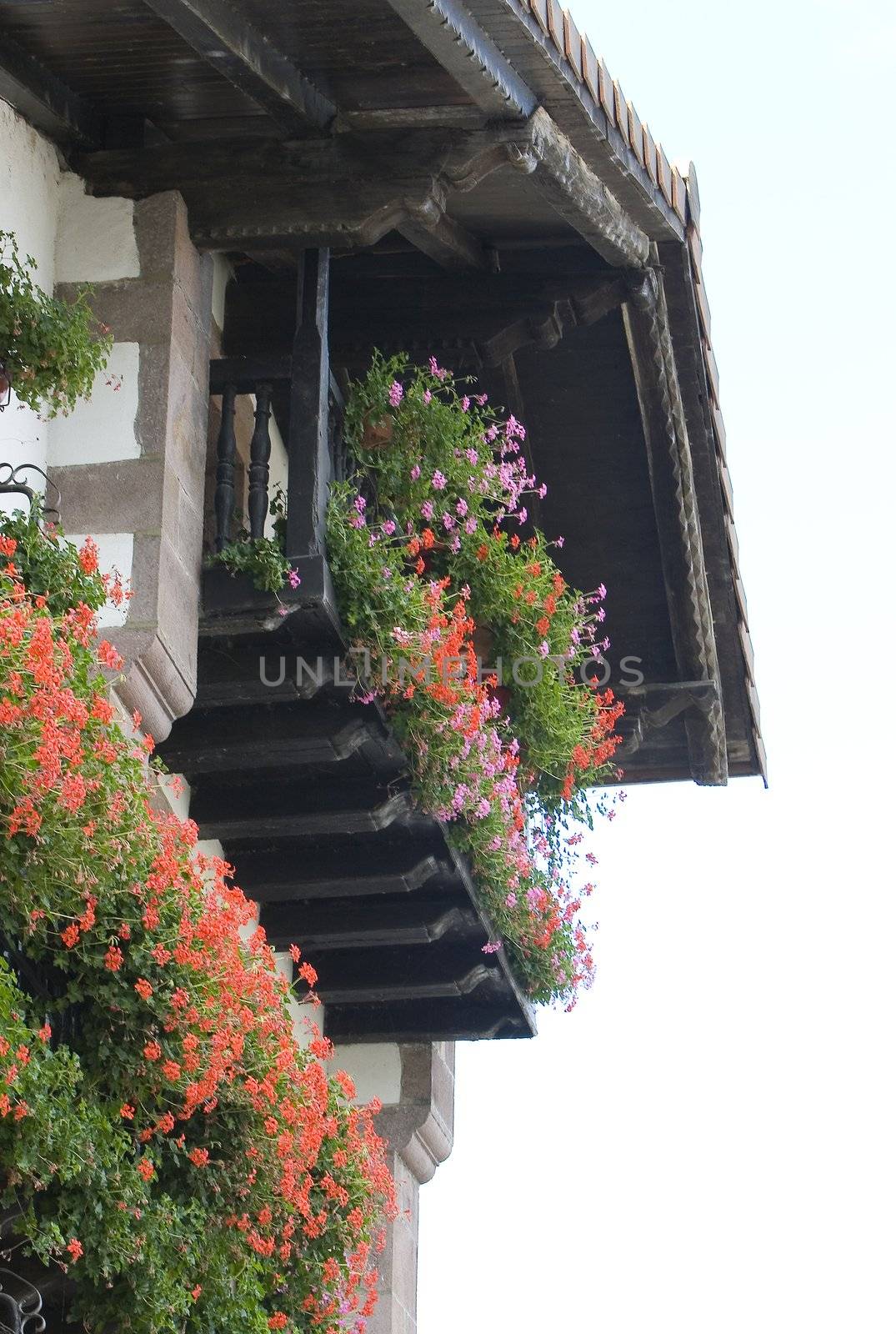 image of a tipical house of the north of spain