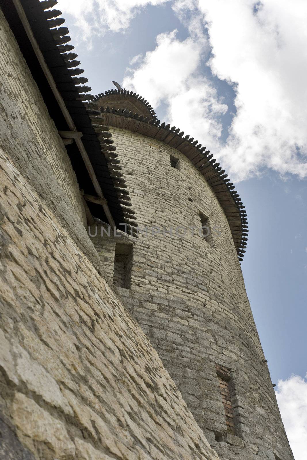 Tower and wall by mulden