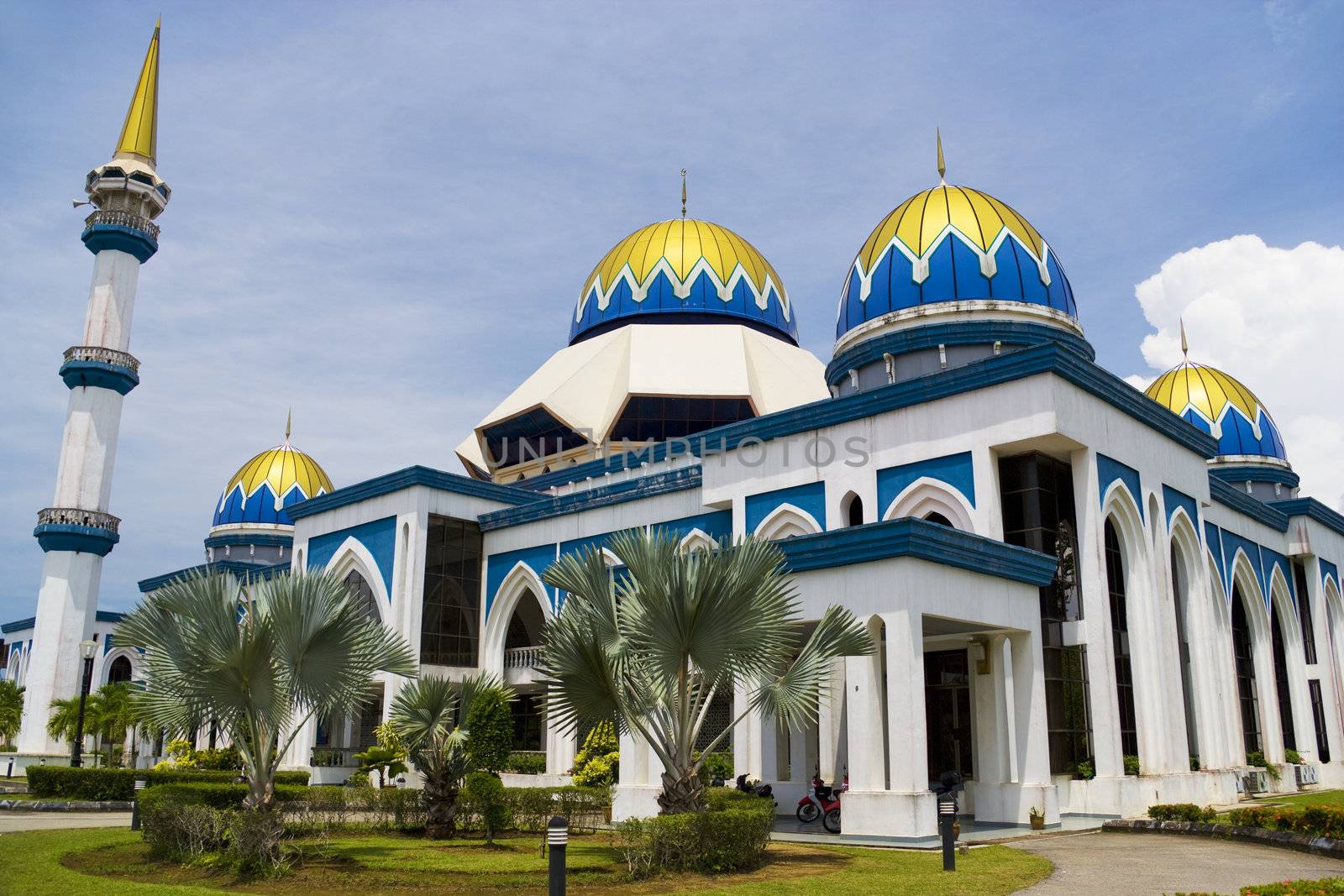 Image of KIPSAS Mosque, located at Kuantan, Pahang, Malaysia.