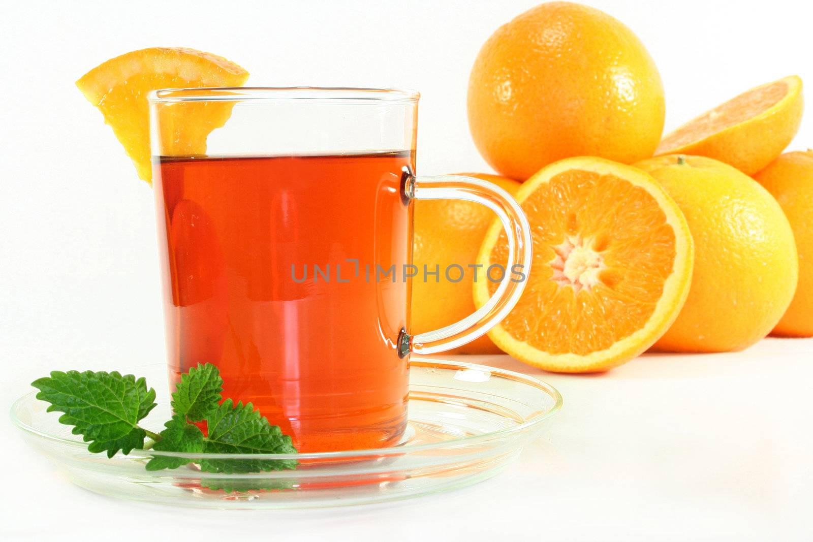Orange tea by silencefoto