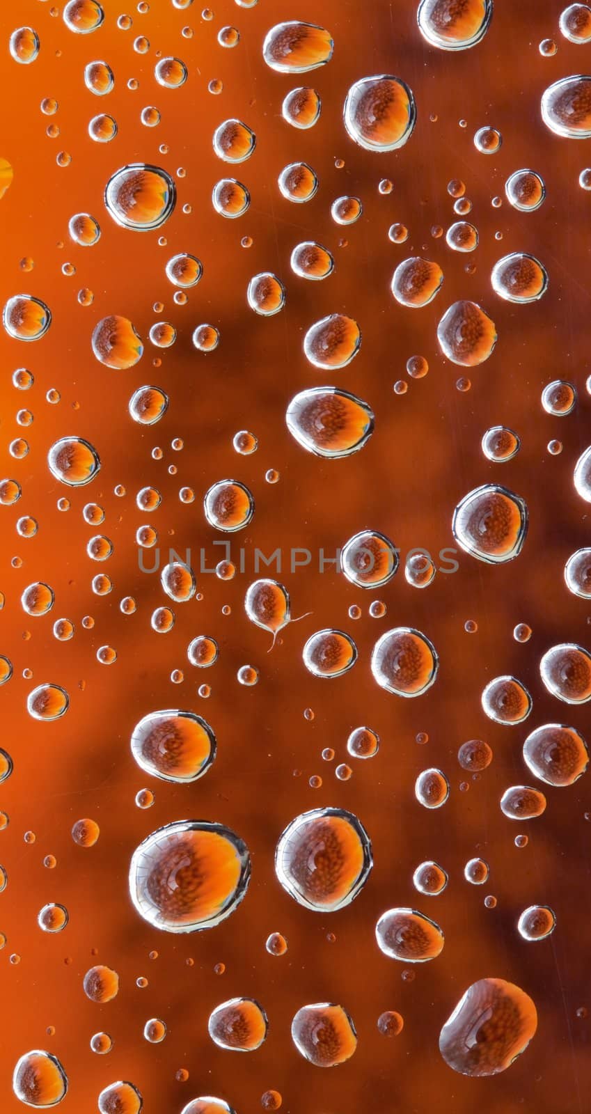 drops of pure water photographed while driving