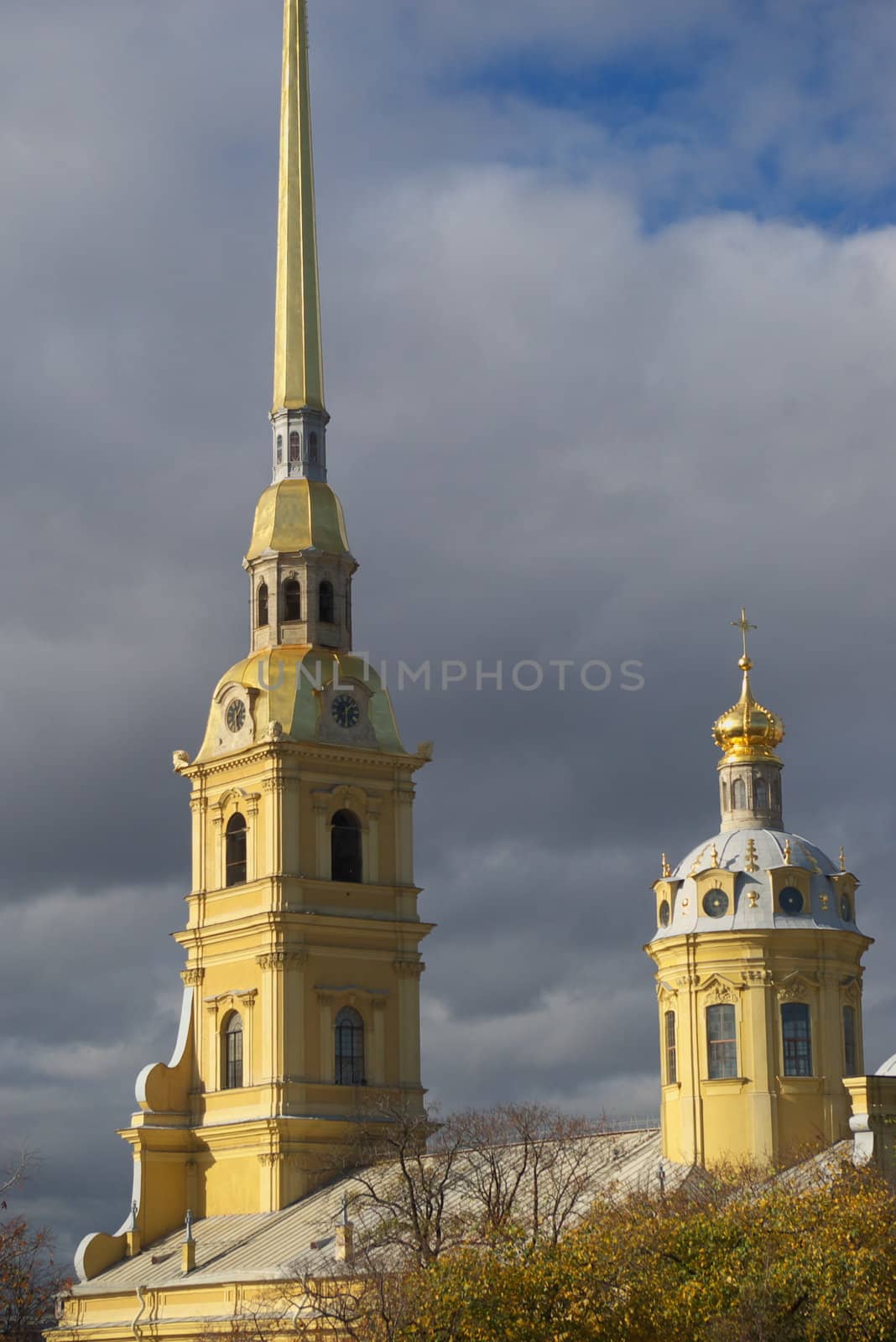 cathedral located in fortresses in city SAINT PETERSBURG