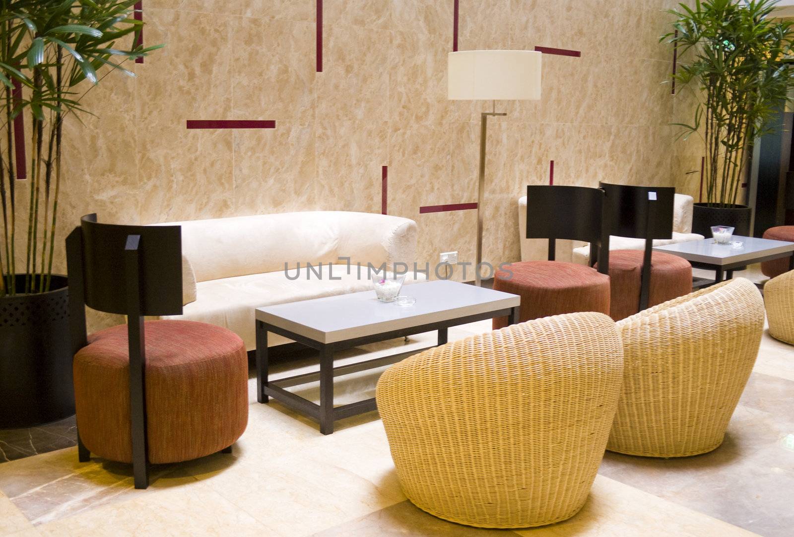 Image of a modern lounge.