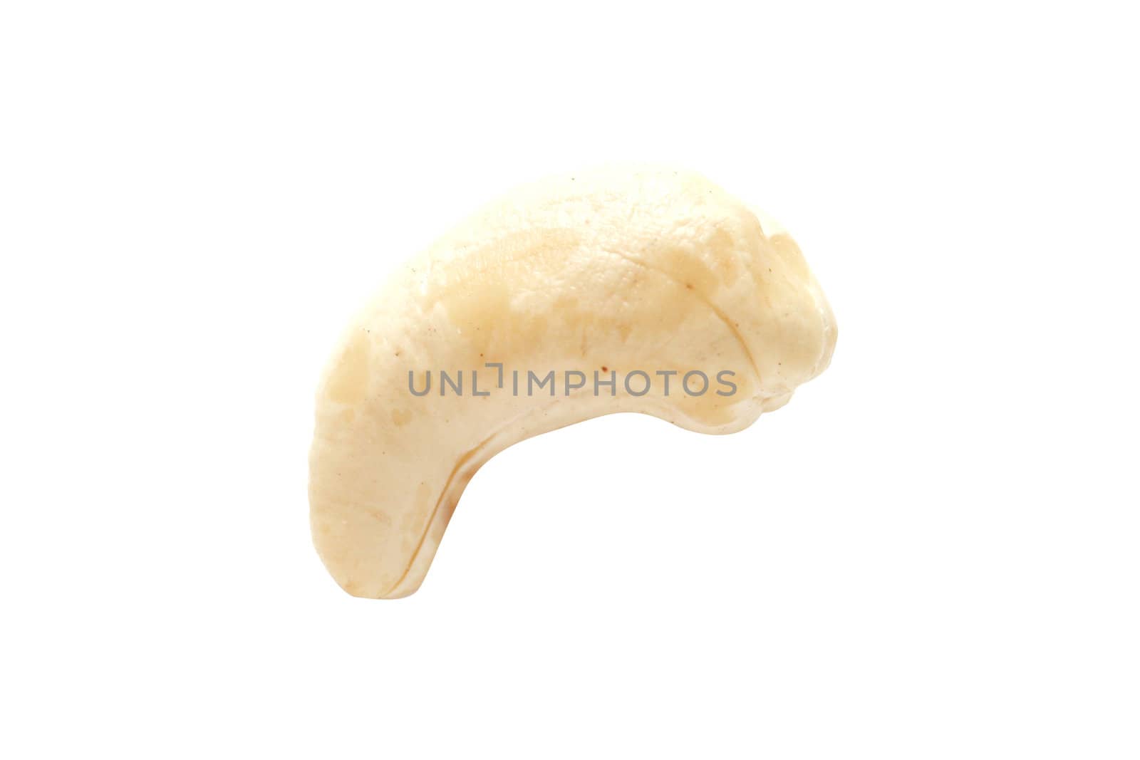 Cashew nuts isolated on a white background