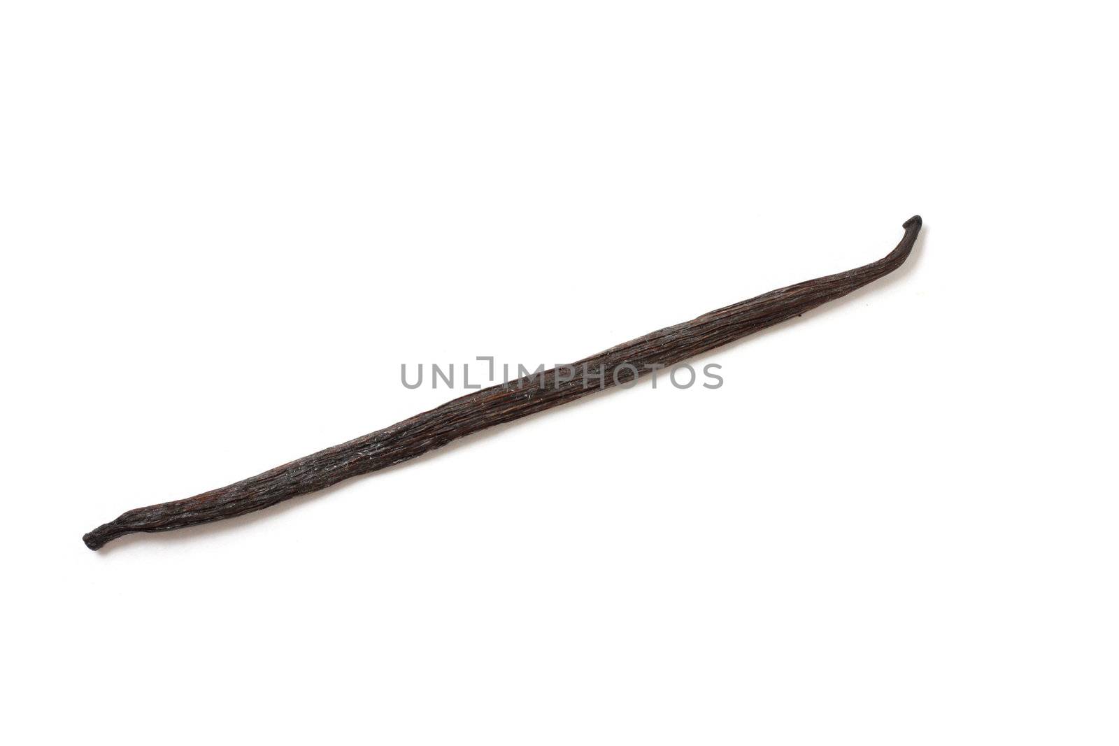 Vanilla sticks isolated on a white background