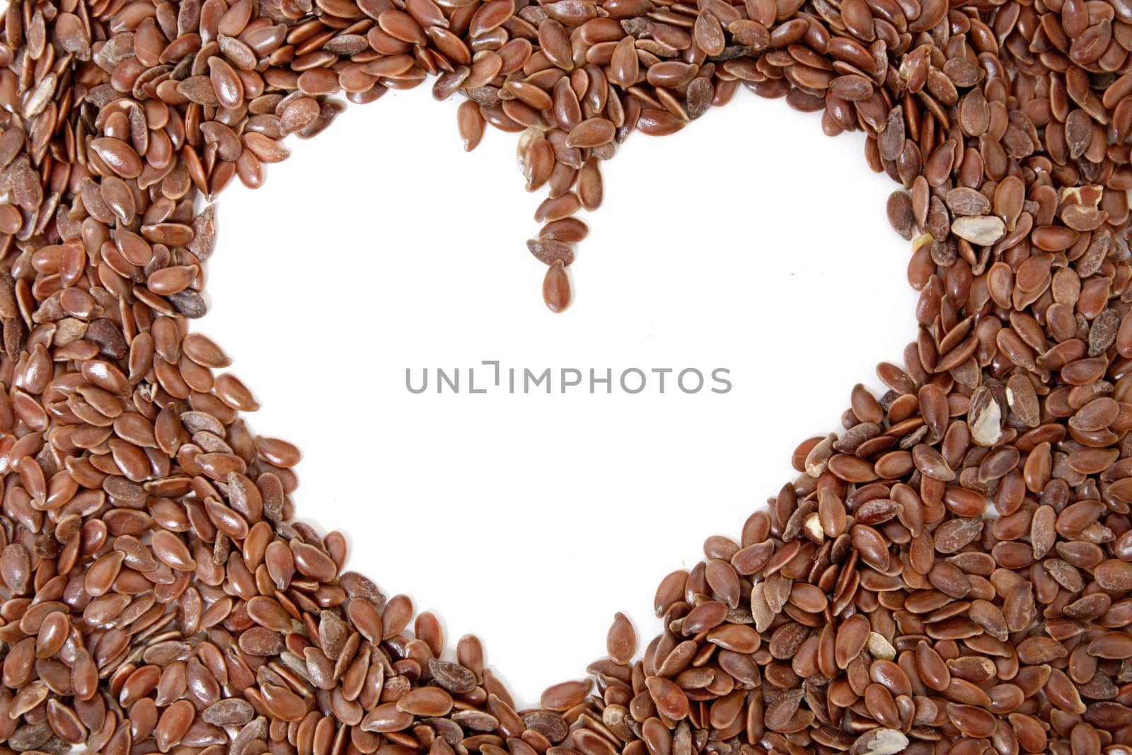 Delicious and healthy flax seeds