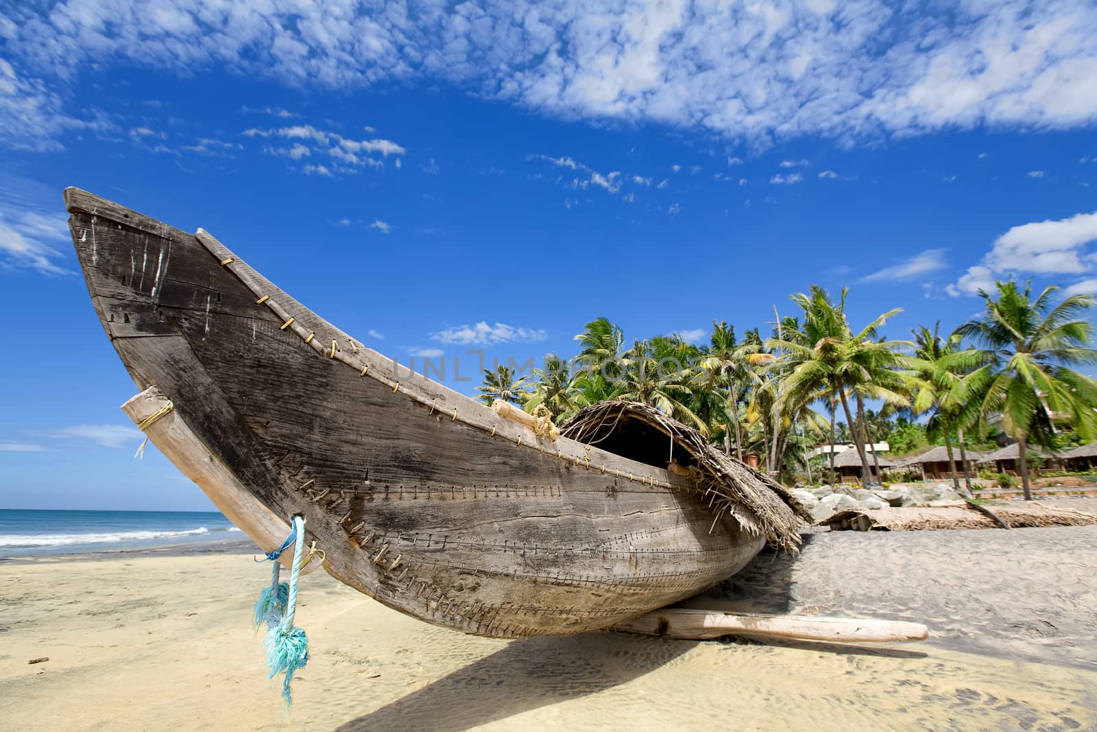 Boat on the beach by alex_garaev