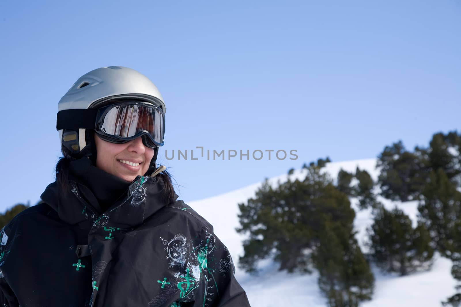 Snowboard girl by alex_garaev