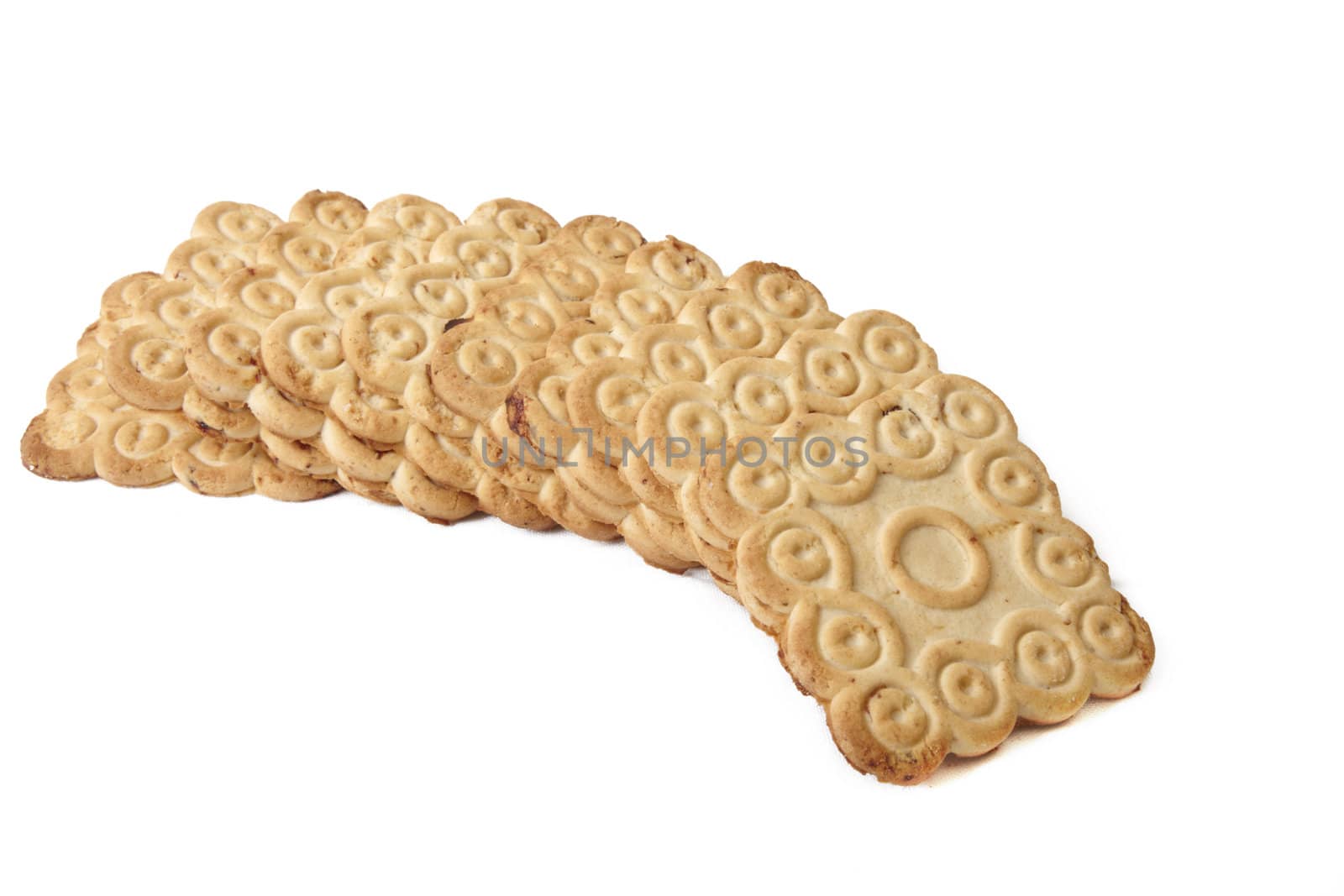 cookies isolated on white background