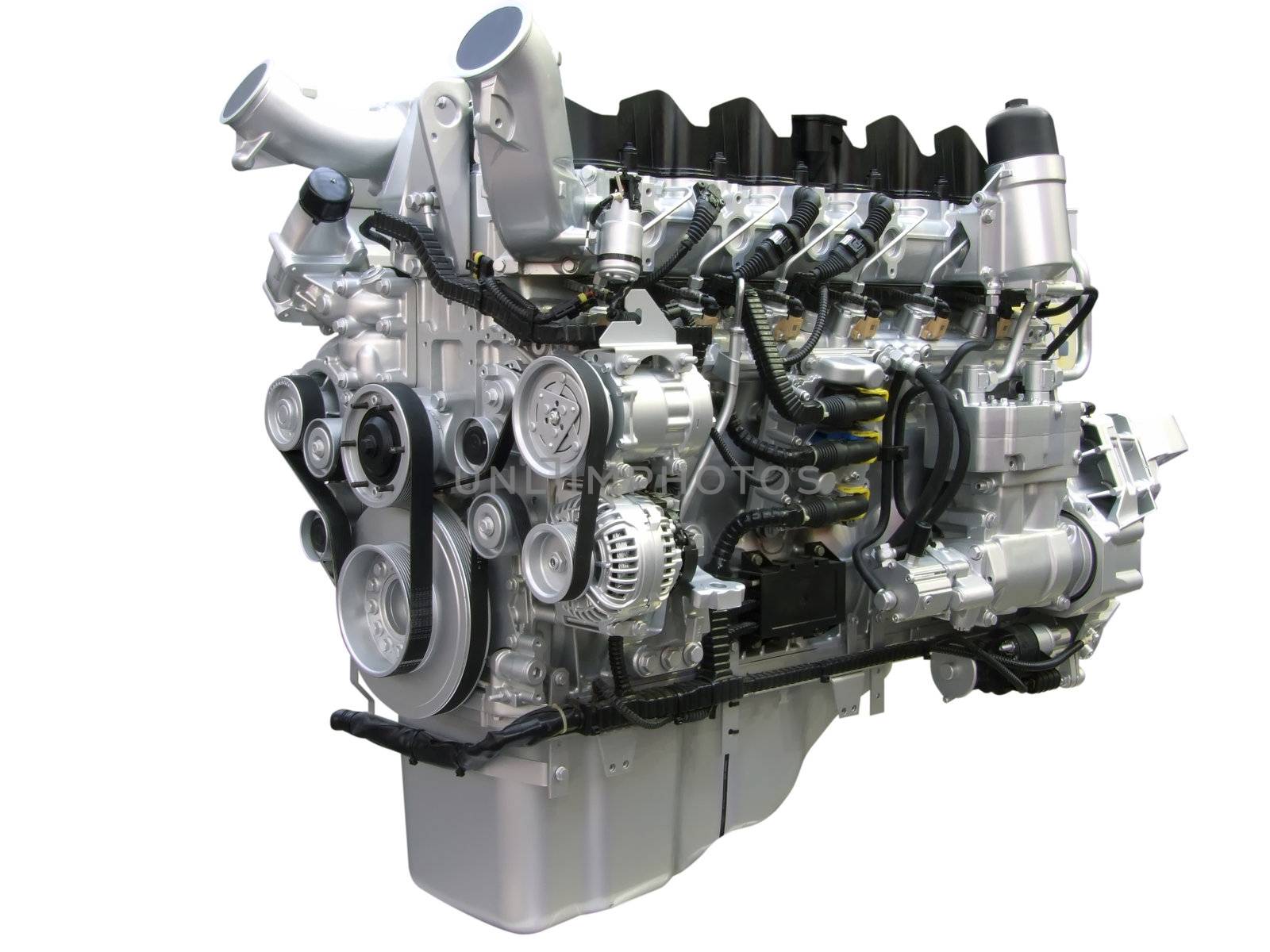 truck engine by goce