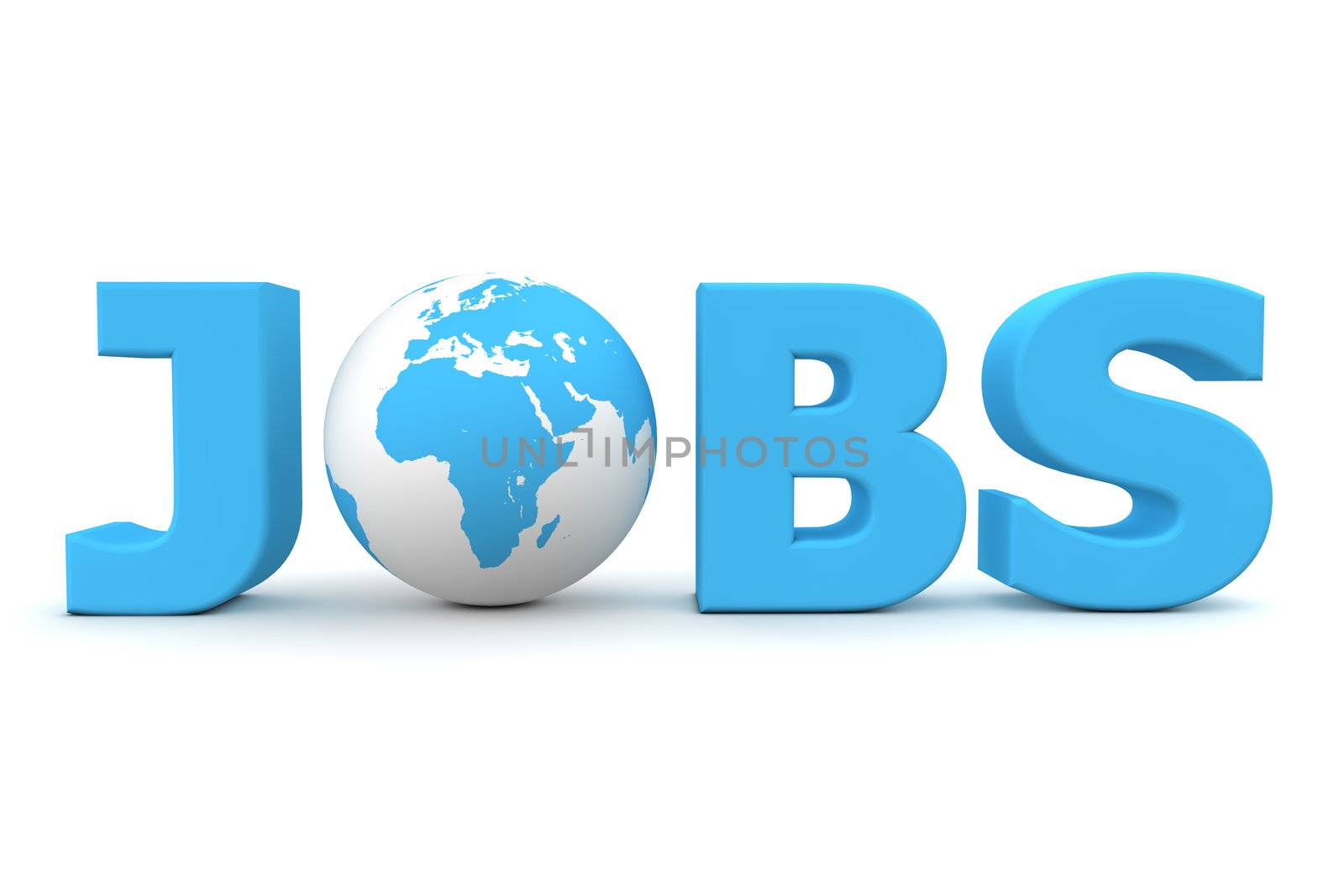 Jobs World Blue by PixBox