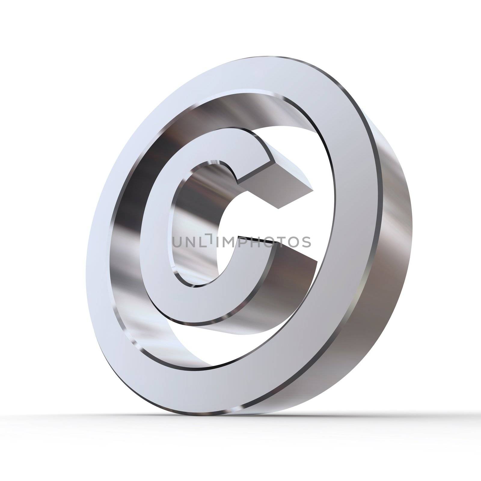 Shiny Copyright Symbol by PixBox