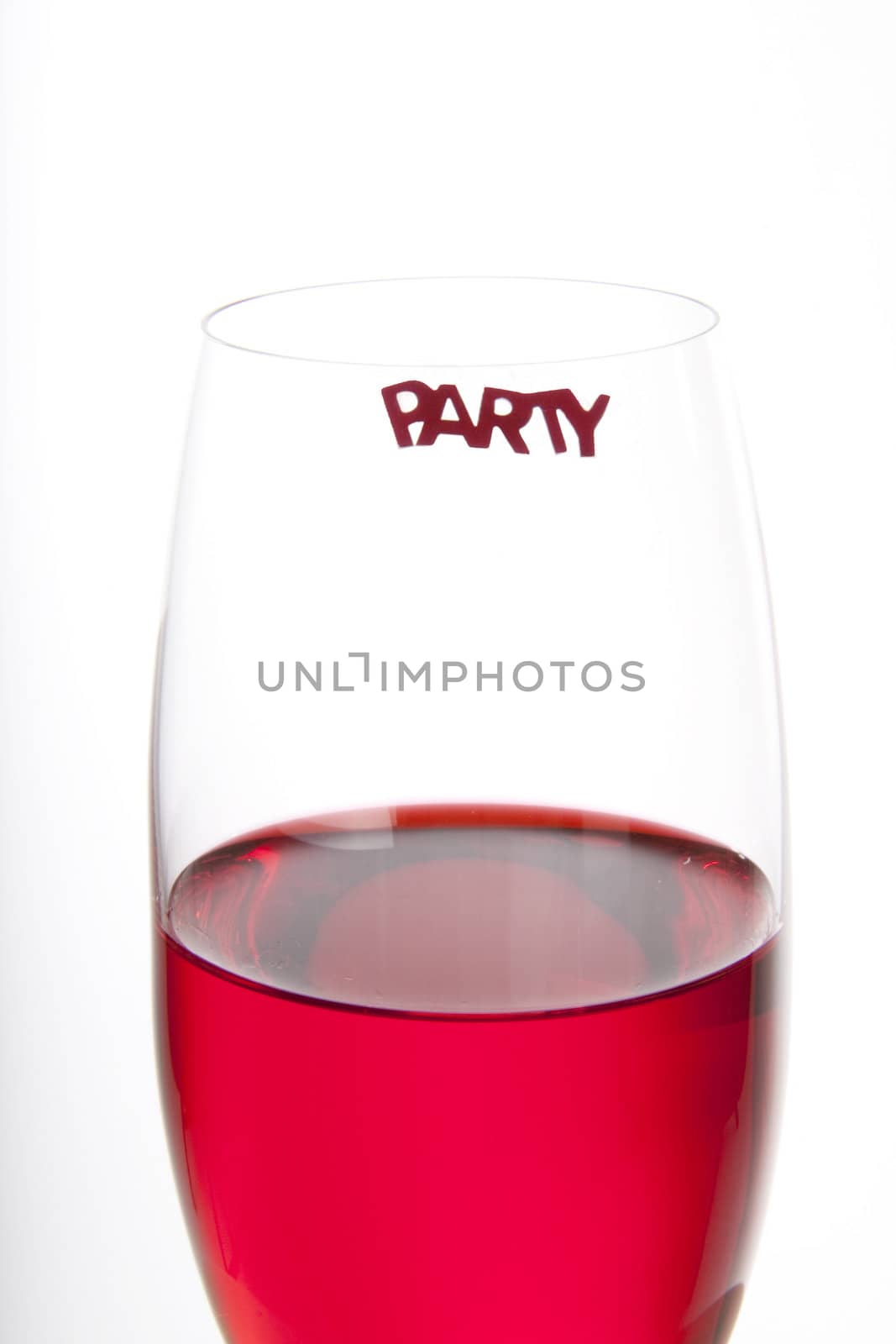 Red party drink by kaferphoto