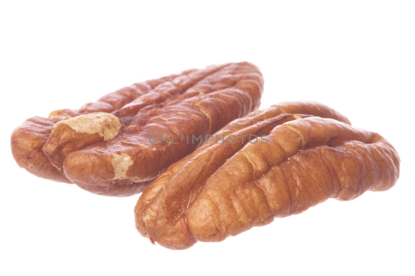 Pecan Nuts Isolated by shariffc