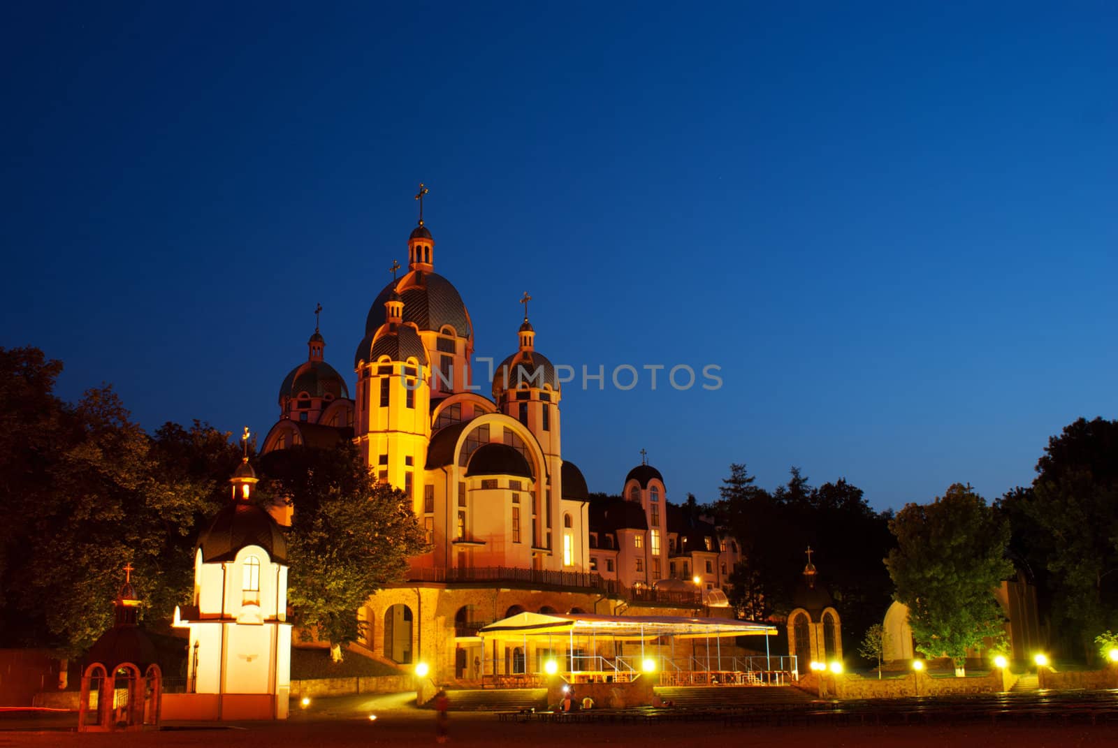 Ukrainian Greek Catholic monastery in Zarvanytsya by AndreyKr