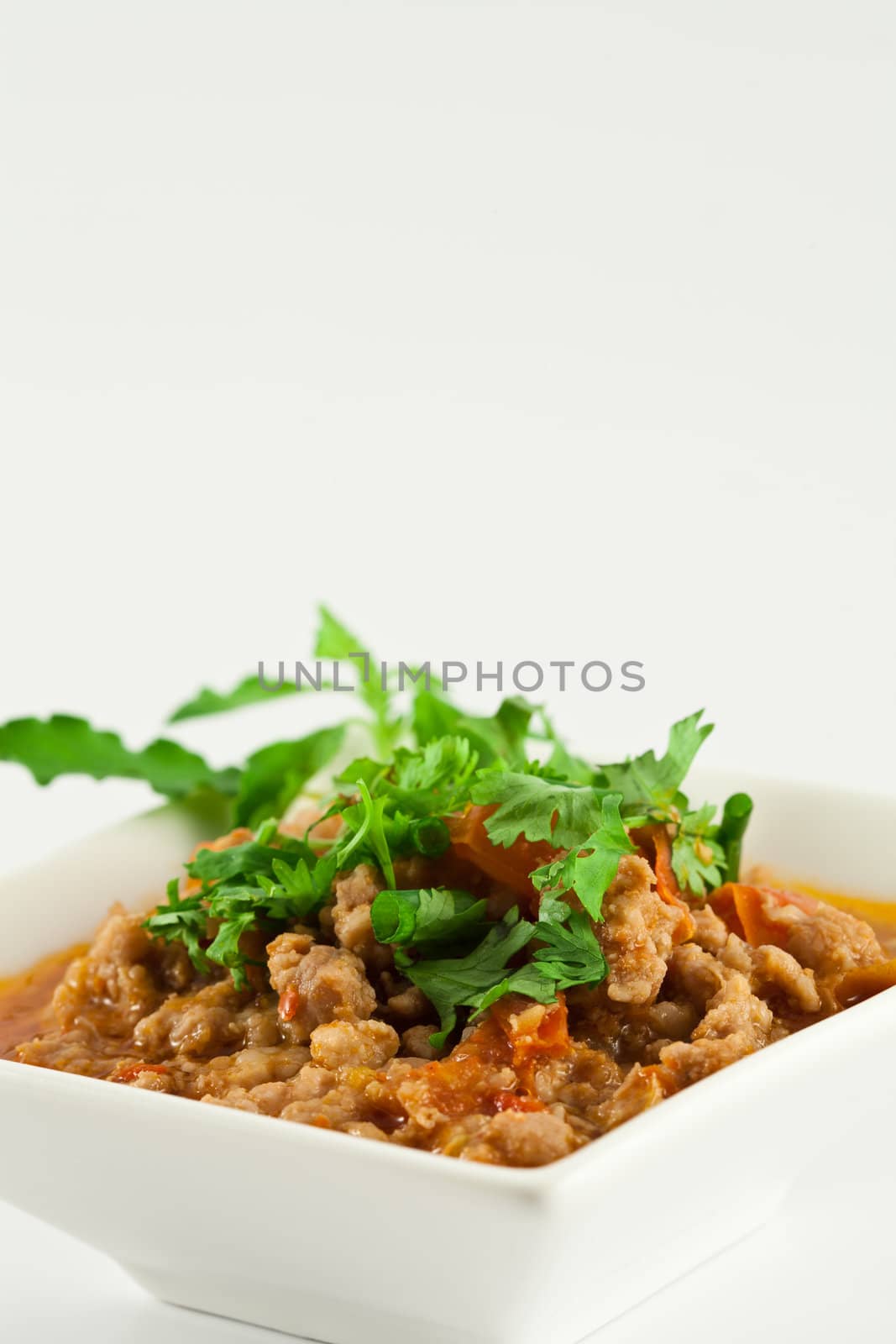 Pork and Tomato Relish , 
Northern Thai food by pigdevilphoto