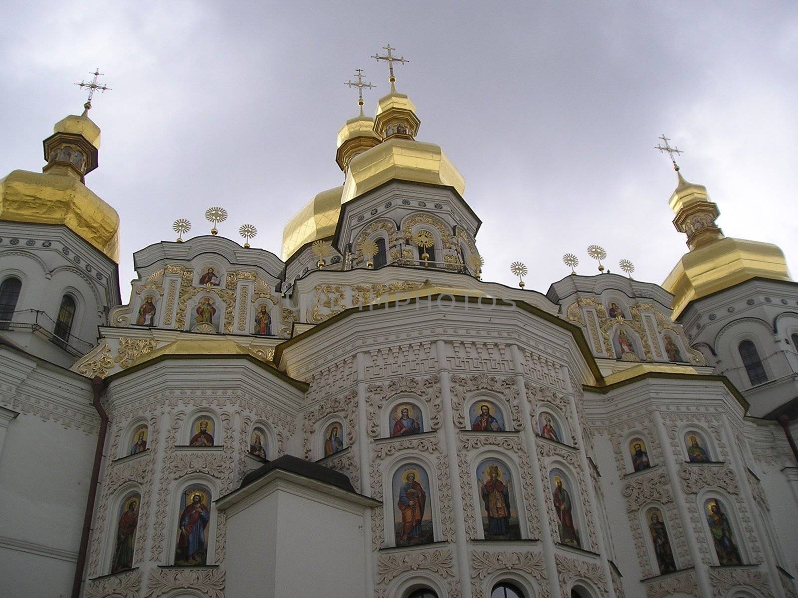 Kievo-pecherskaya Lavra in Kiev. Holy place for all eastern christians.