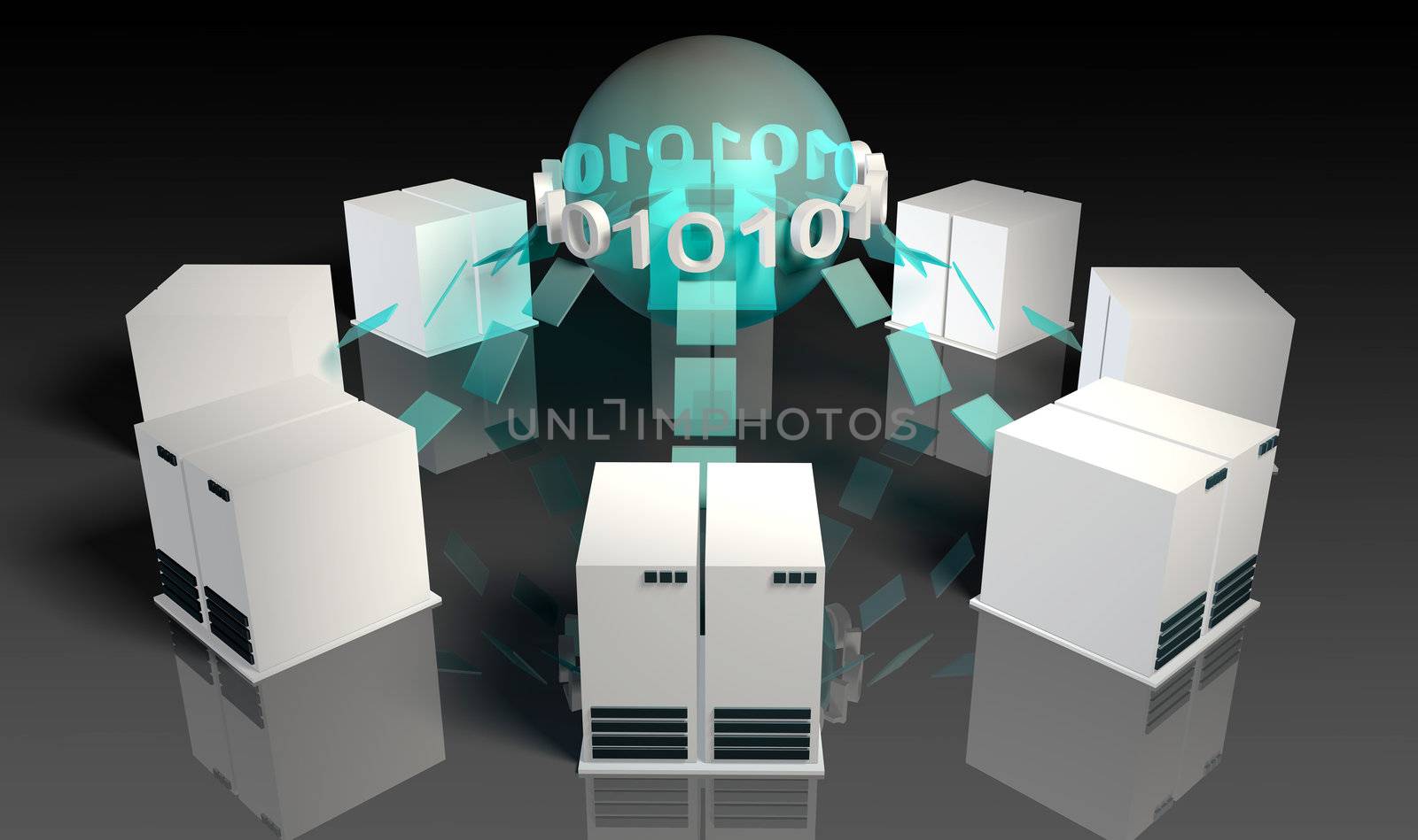 Social Media Servers System on the Internet