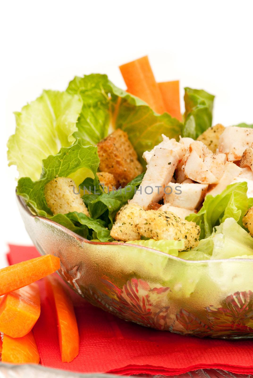Chicken Caesar Salad by leaf