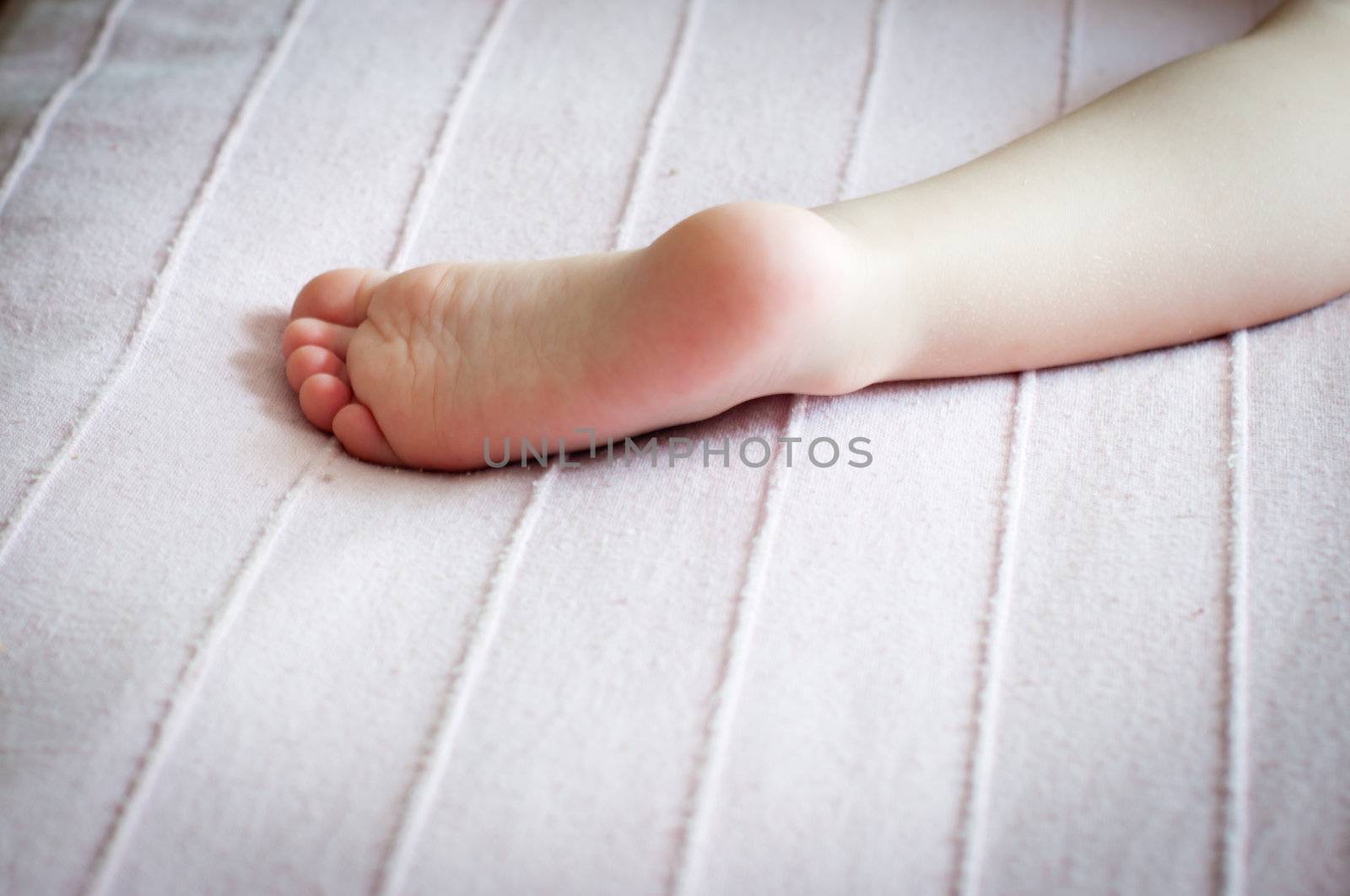 Children's foot by alena0509