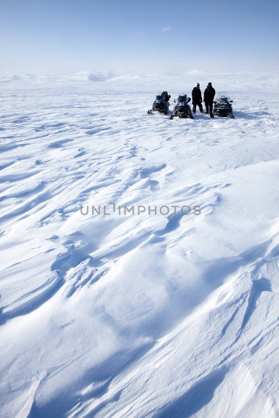 Snowmobile Expedition by leaf