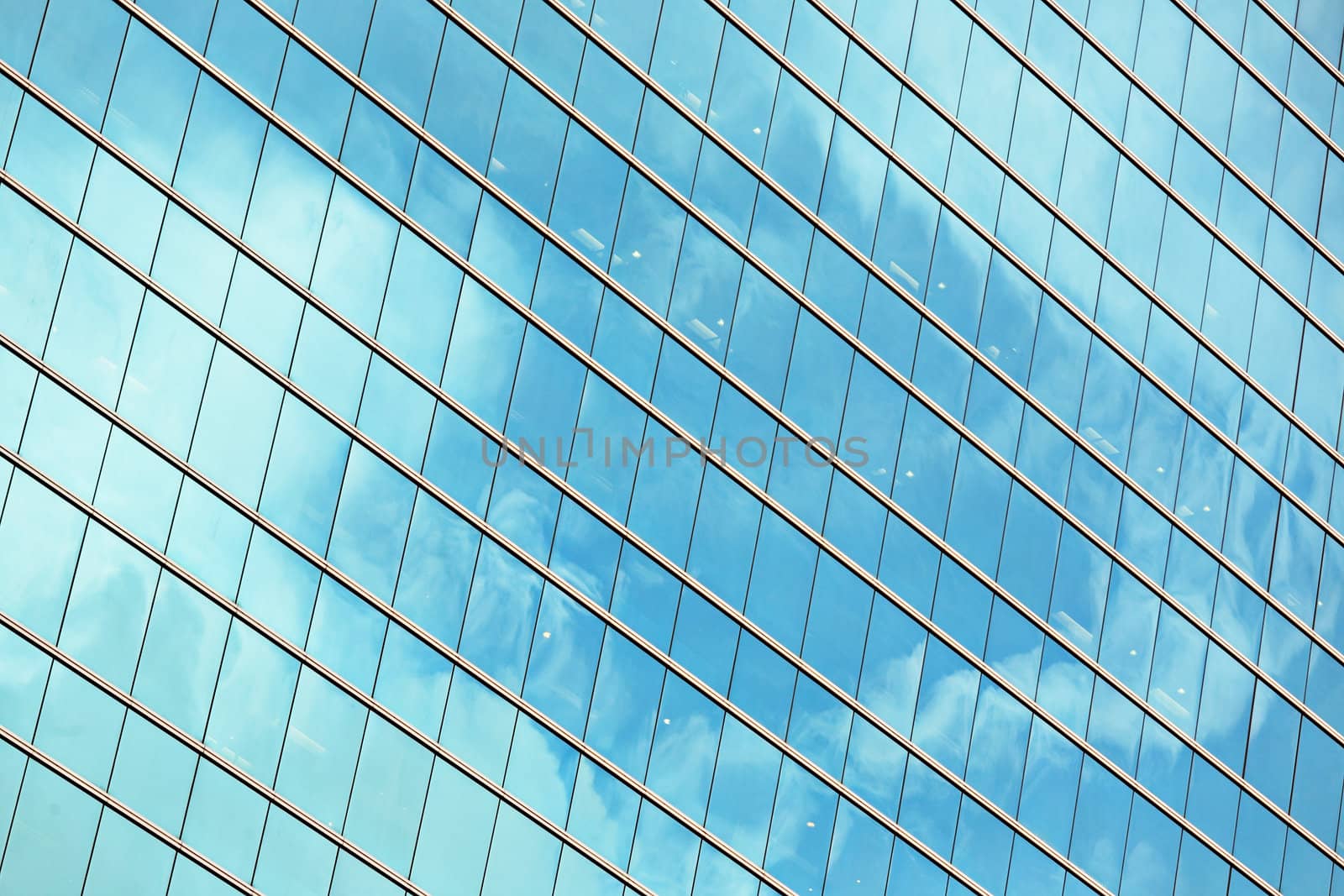 office building glass wall