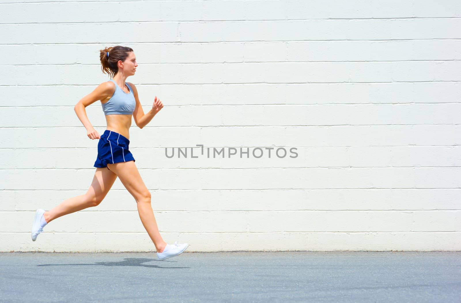 Urban Mature Woman Exercising by cardmaverick
