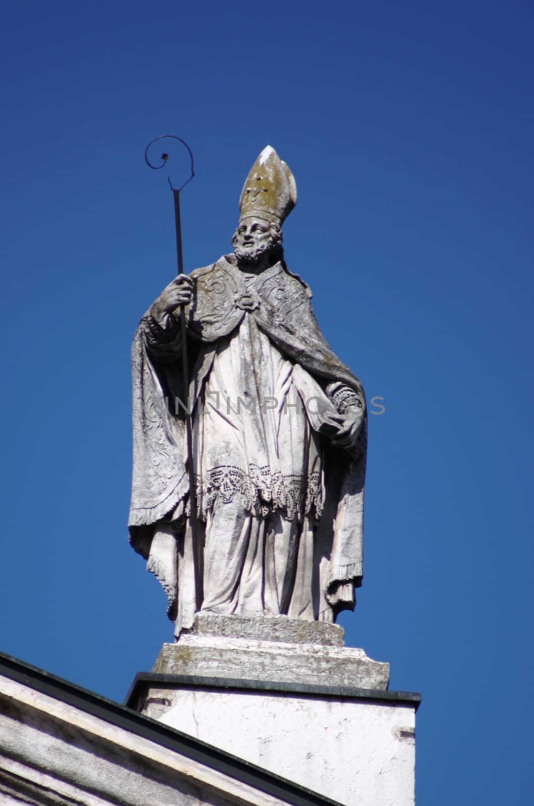 Statue, Duomo in Mantua, Italy