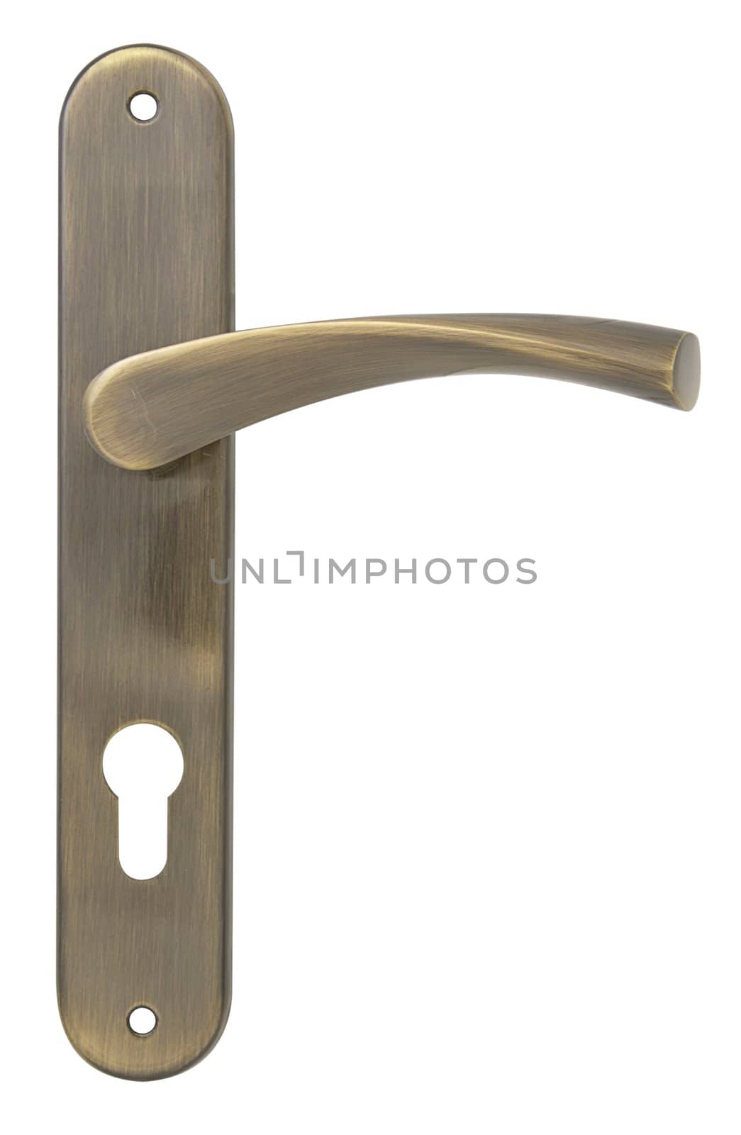 Aged Bronze Door handle Satin