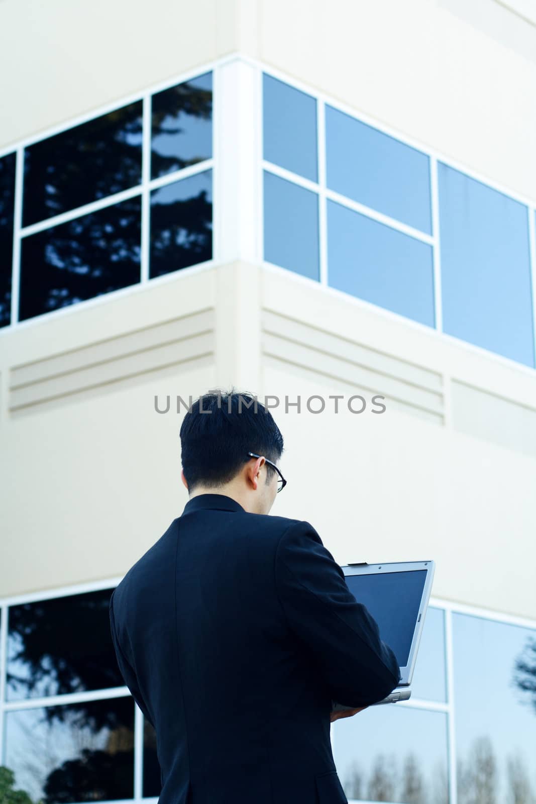 Working businessman by aremafoto