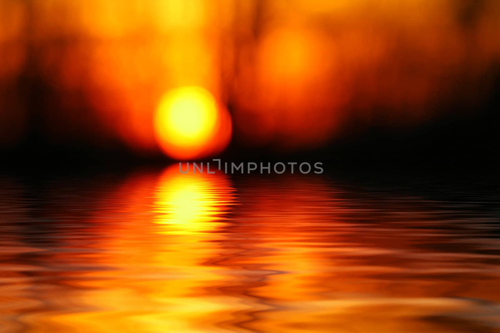 Abstract Sunset by thephotoguy