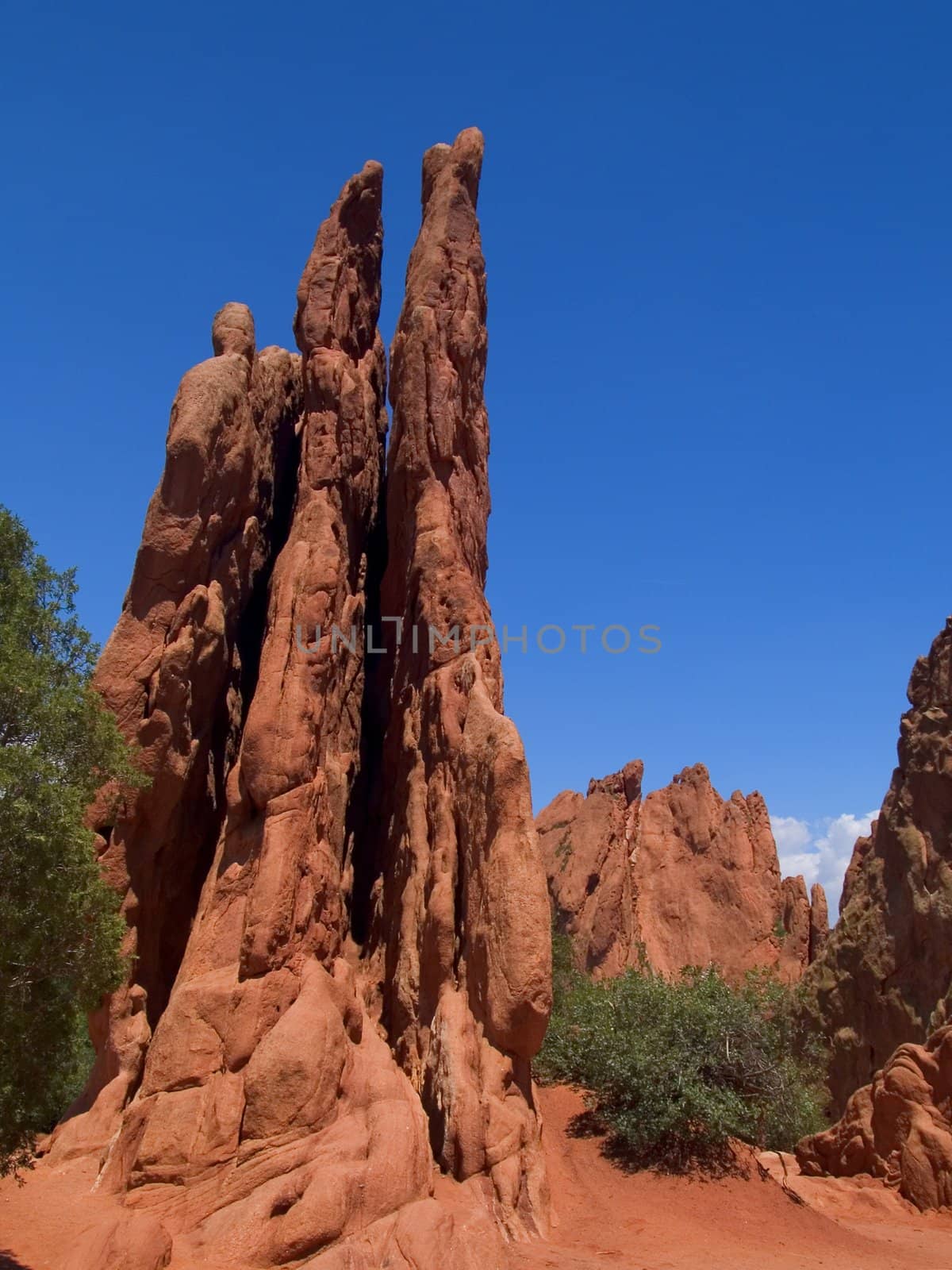 Garden of the Gods free city park - Colorado Springs, Colorado.