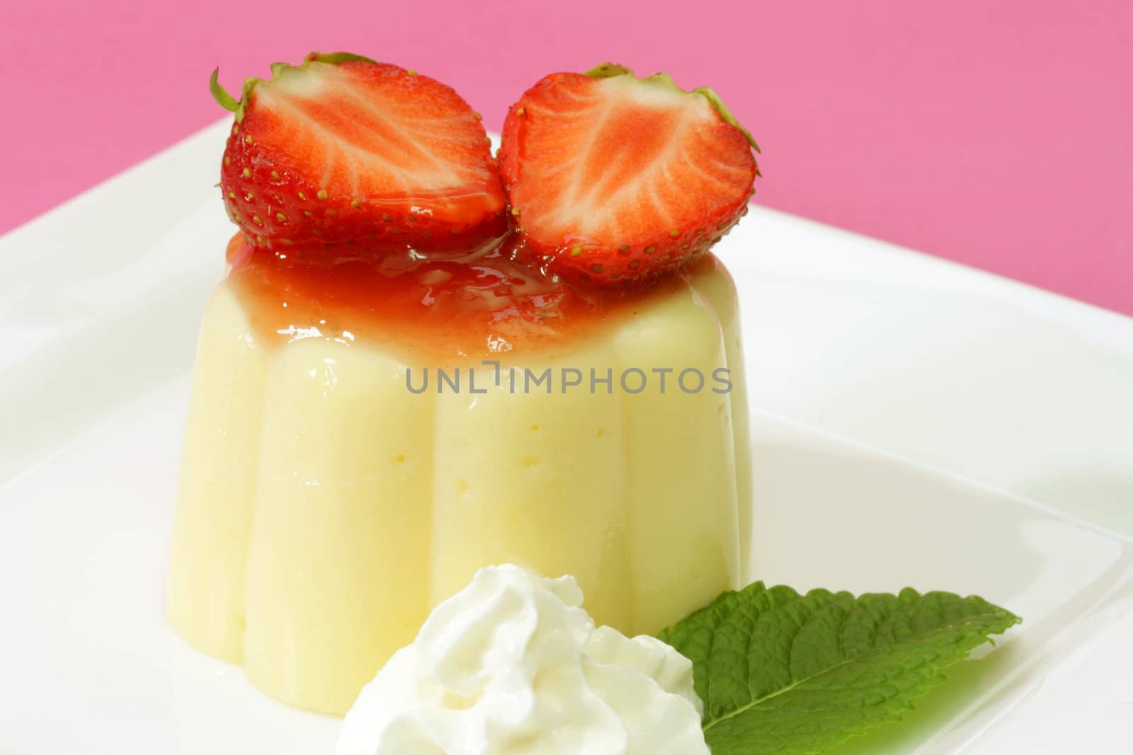 Vanilla pudding by Colour