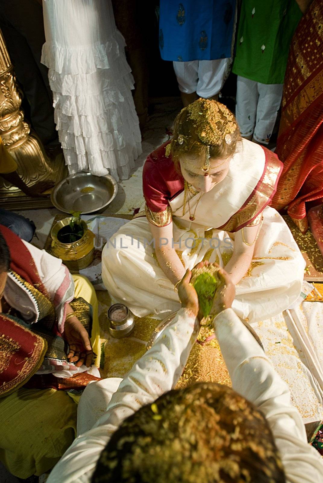 Indian wedding - preparation of bride by photohaydar
