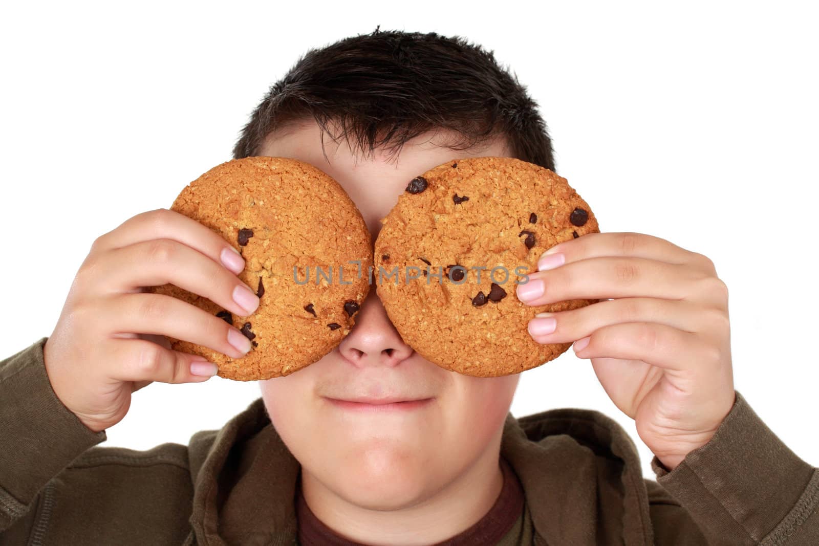 teen boy with cookies by lanalanglois